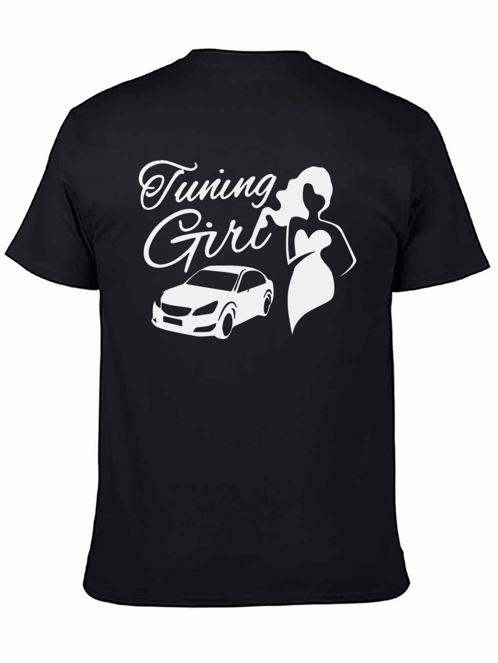 Tuning Girl T-Shirt Car Lover Tee