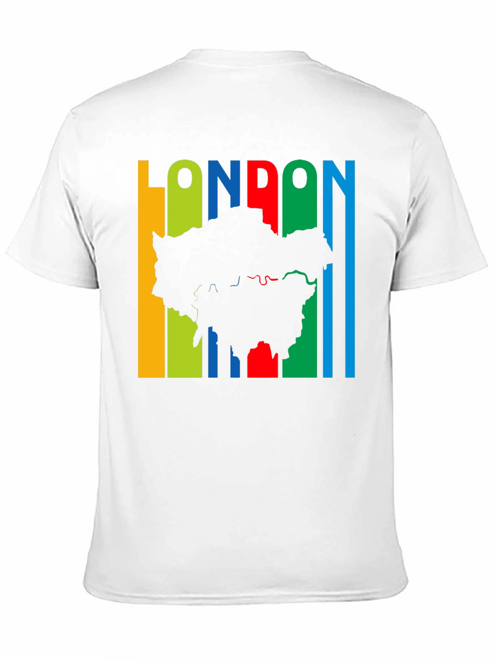 London Map Graphic T-Shirt