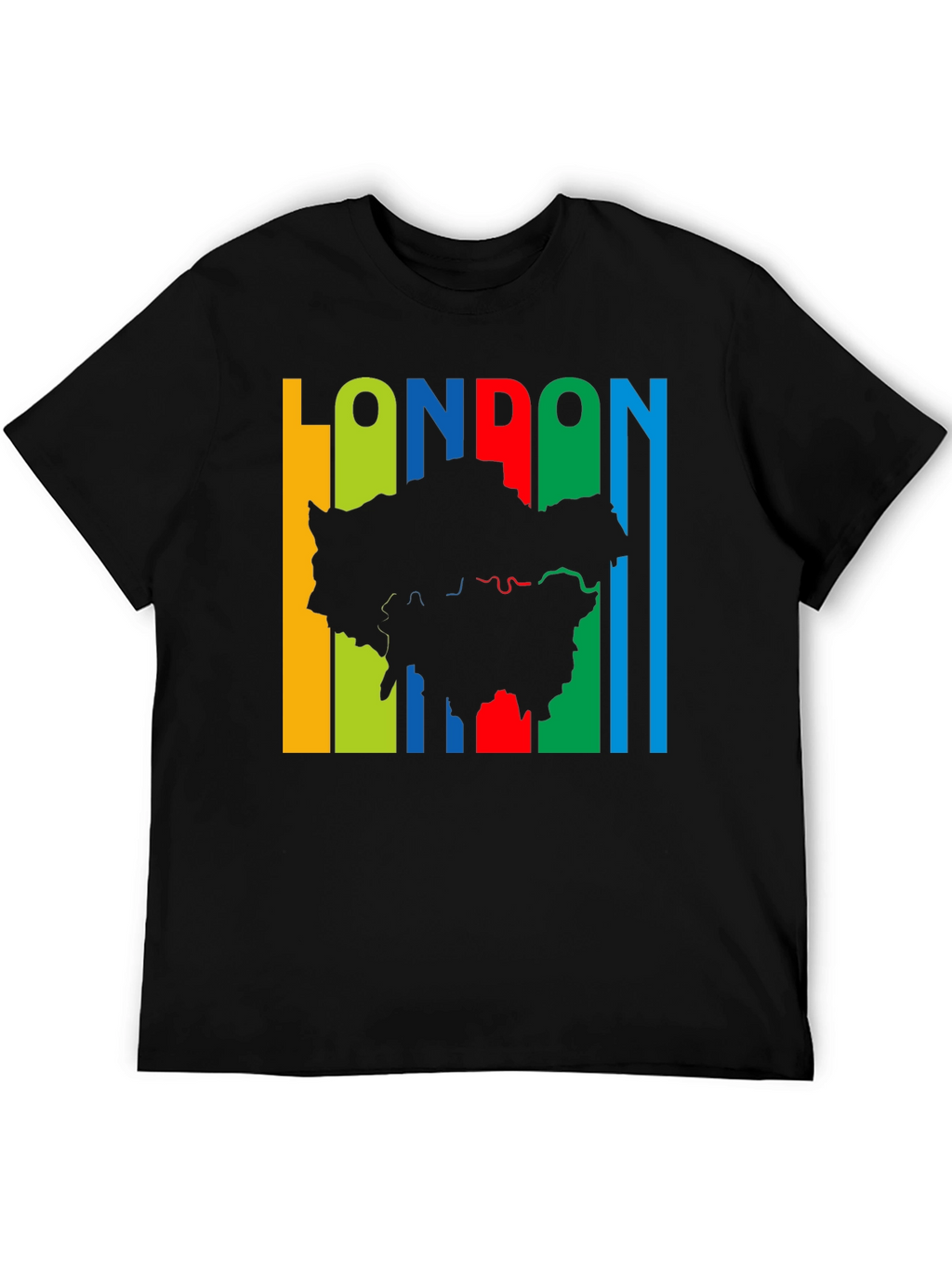 London Map Graphic T-Shirt