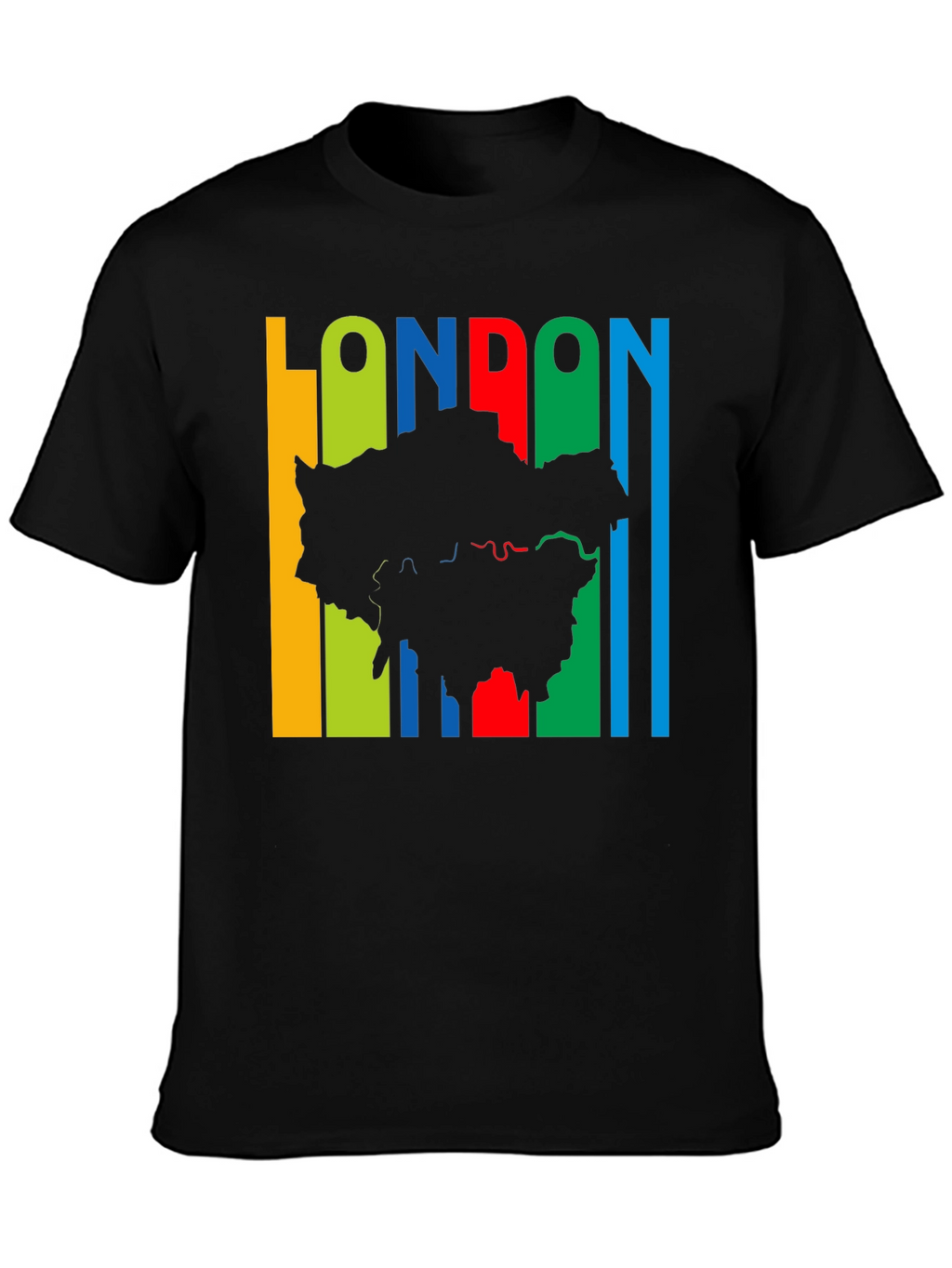 London Map Graphic T-Shirt