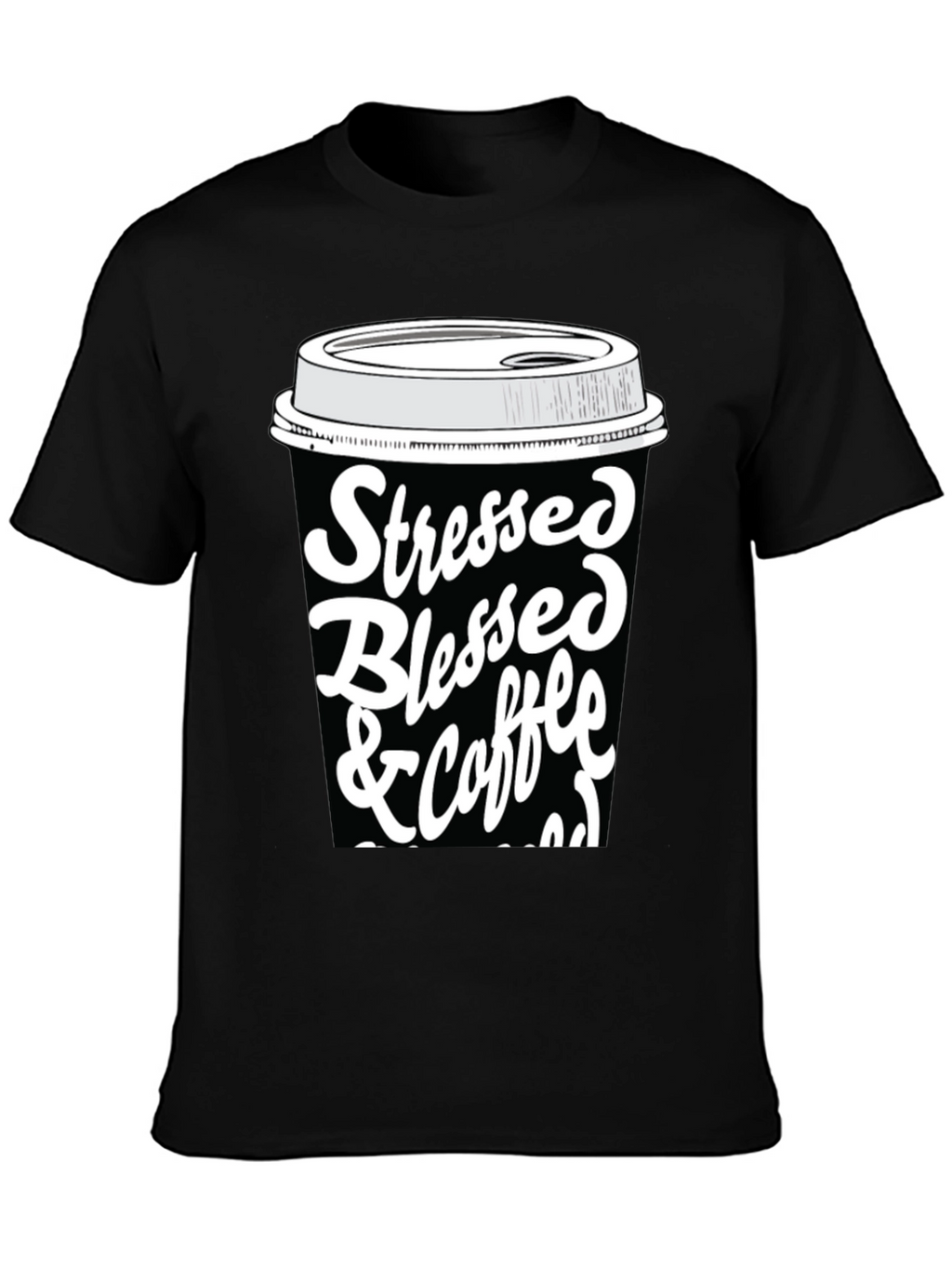 Stressed Blessed & Coffee Obsessed T-Shirt