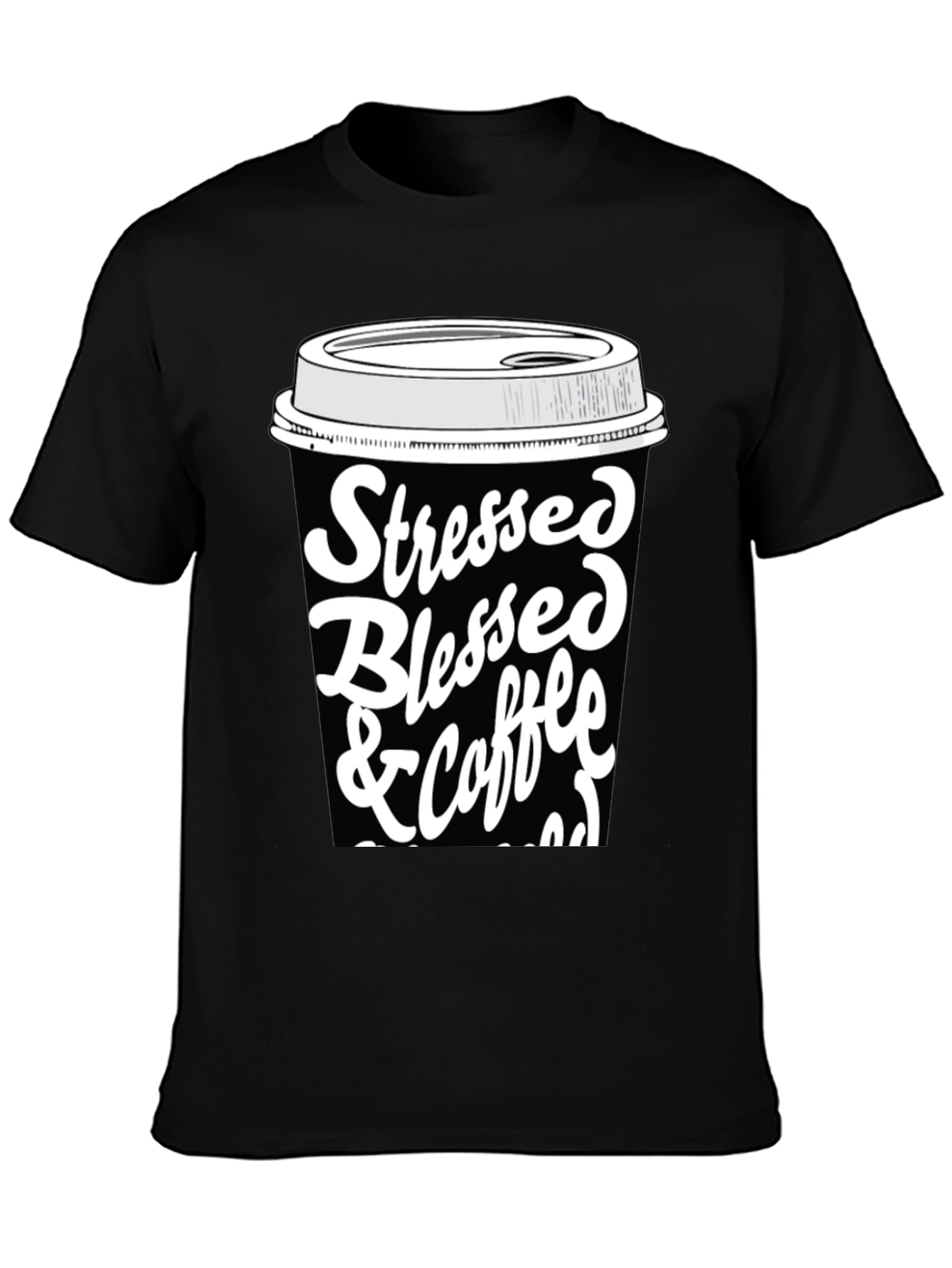 Stressed Blessed & Coffee Obsessed T-Shirt