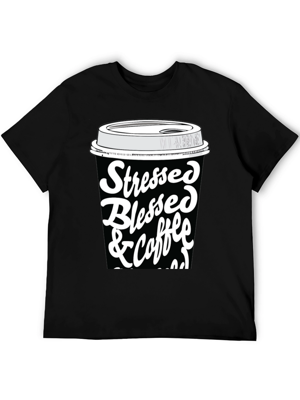 Stressed Blessed & Coffee Obsessed T-Shirt