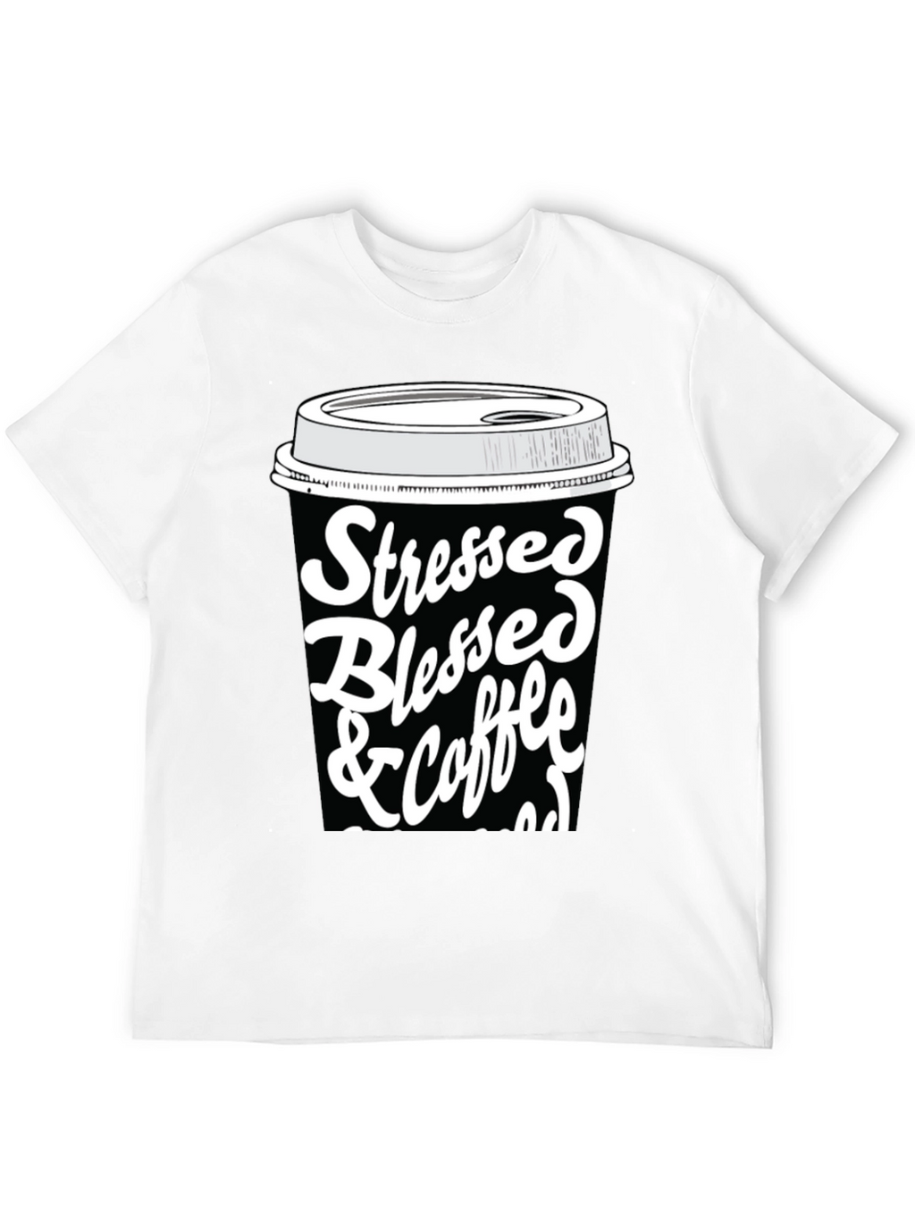 Stressed Blessed & Coffee Obsessed T-Shirt