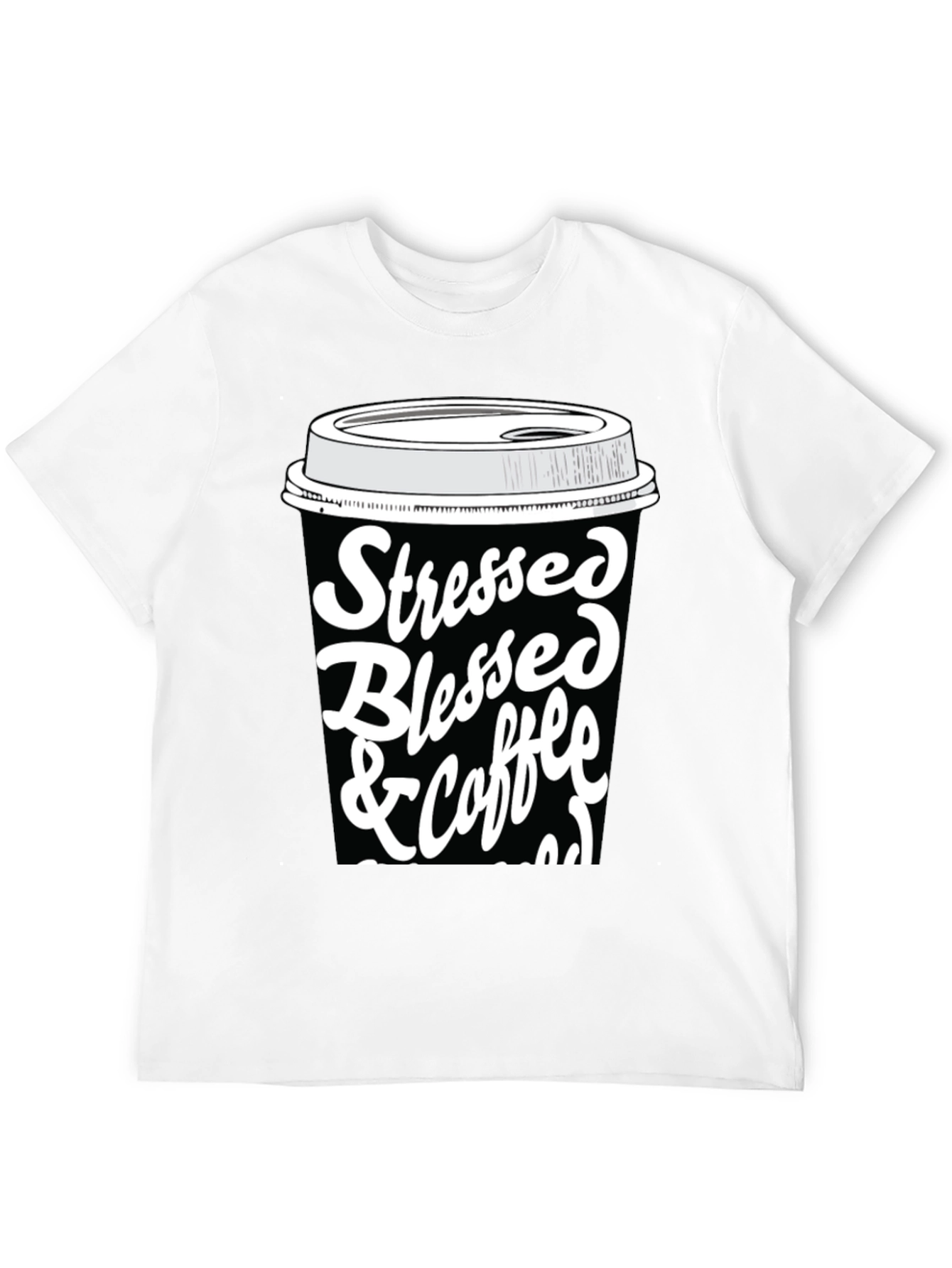 Stressed Blessed & Coffee Obsessed T-Shirt