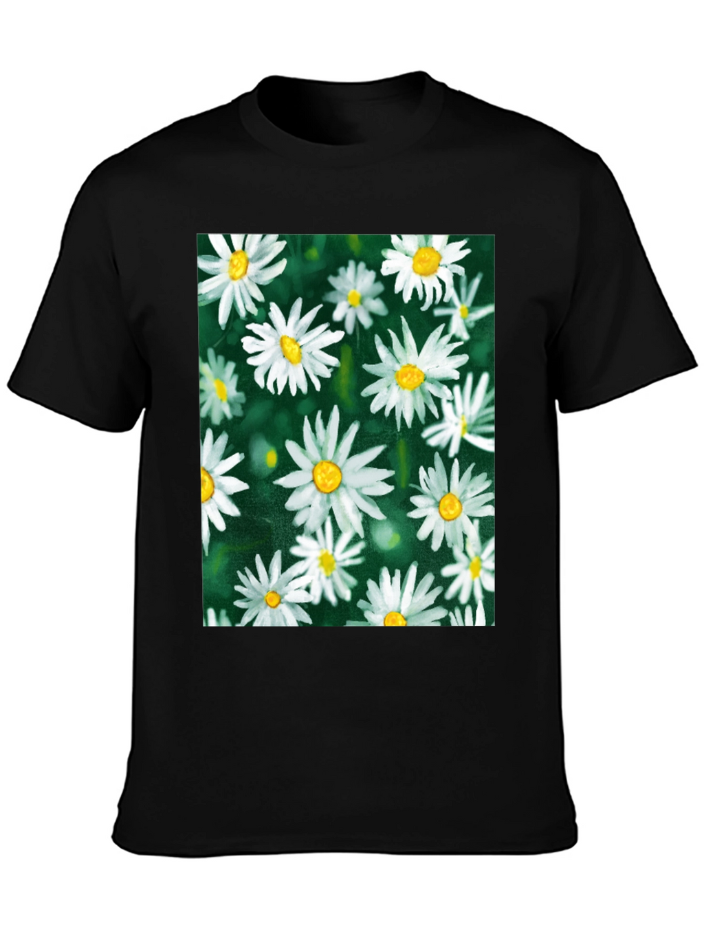Daisy Flower T-Shirt - Floral Pattern