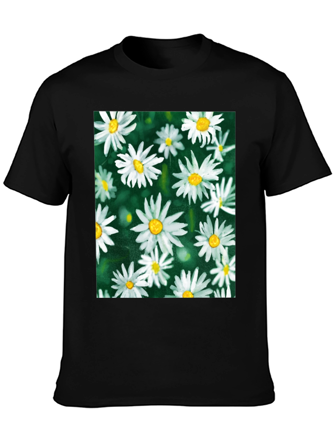 Daisy Flower T-Shirt - Floral Pattern