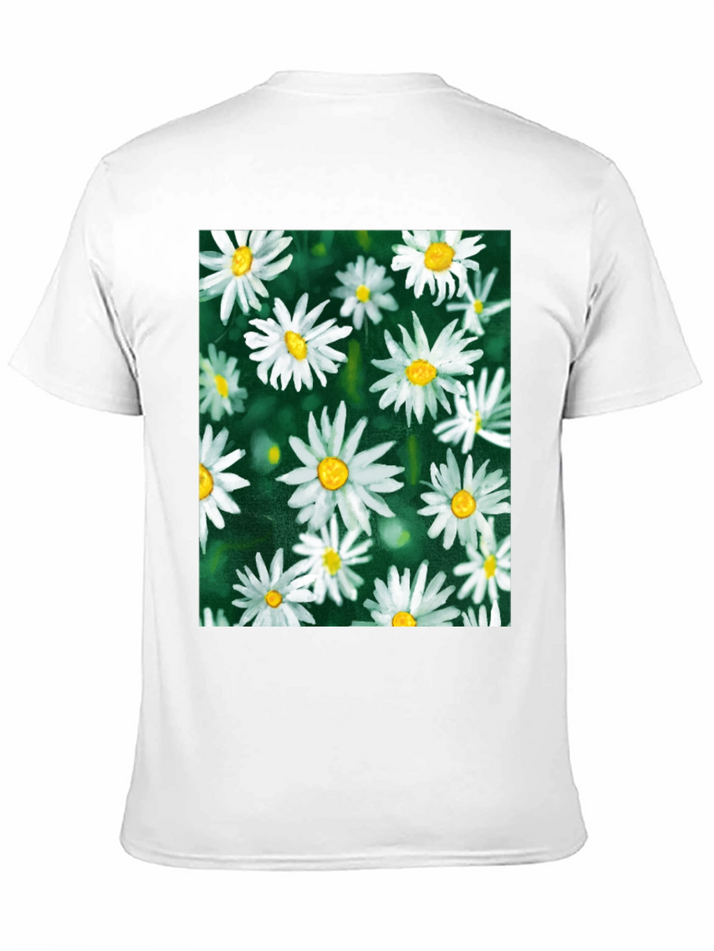 Daisy Flower T-Shirt - Floral Pattern