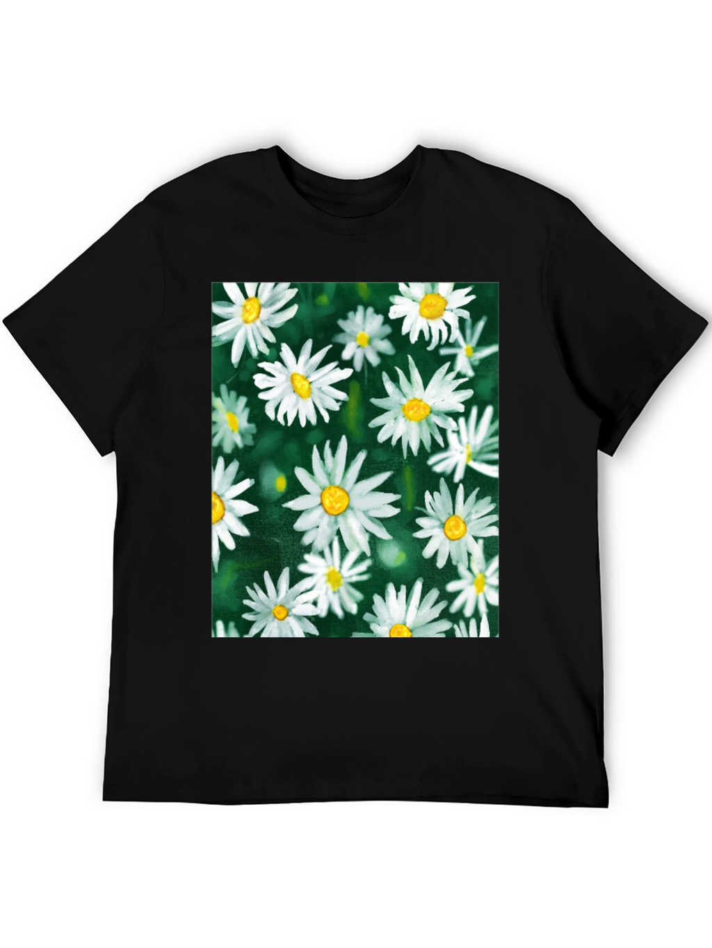 Daisy Flower T-Shirt - Floral Pattern