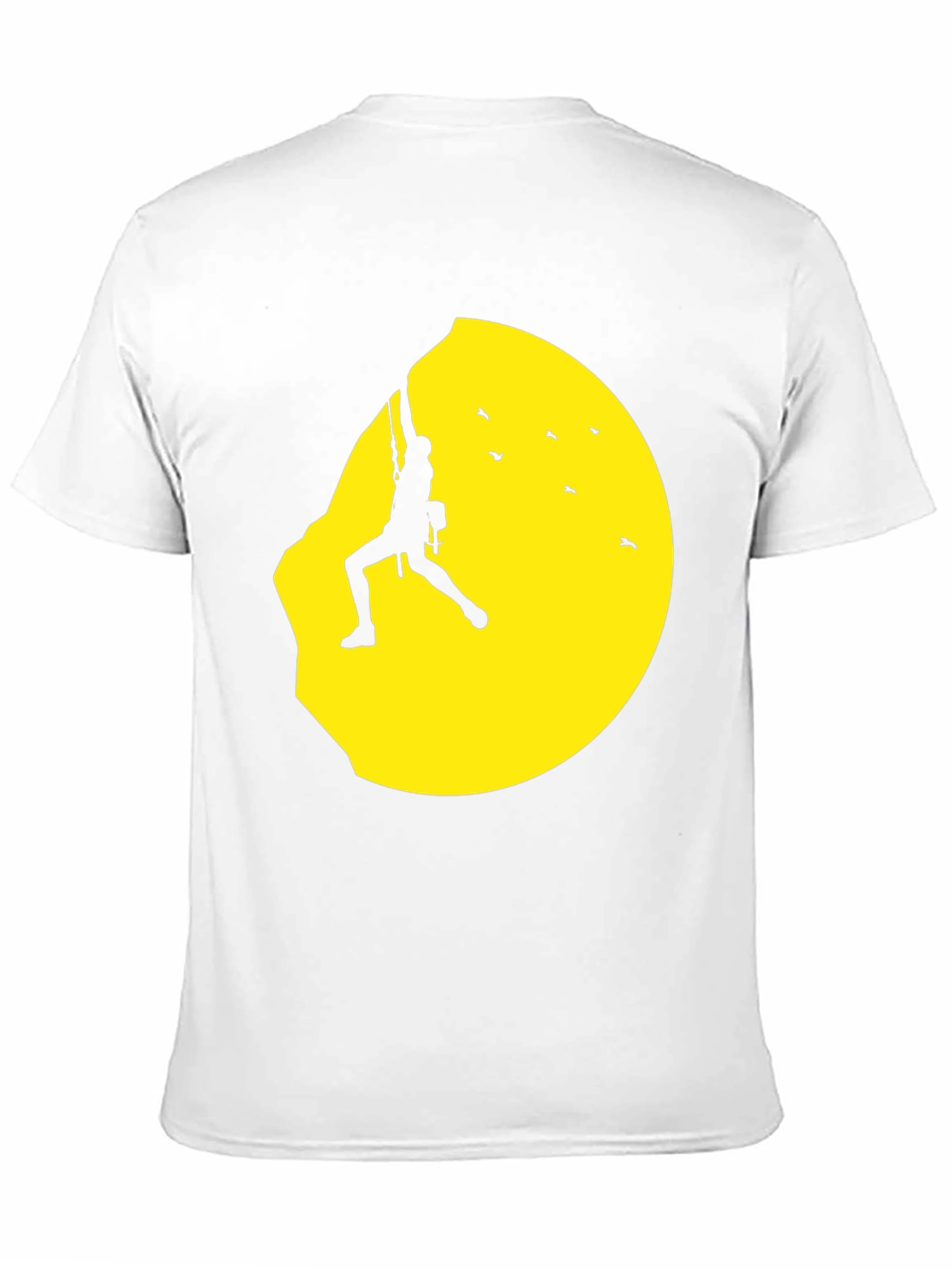 Climber Silhouette Graphic Tee - Adventurers Black T-Shirt