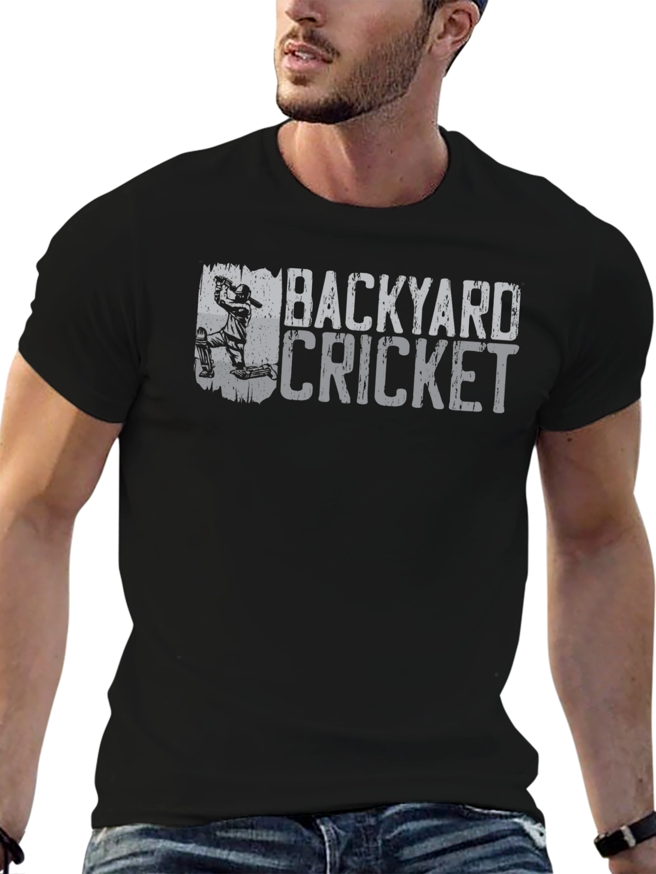 Backyard Cricket T-Shirt - Casual Sports Tee