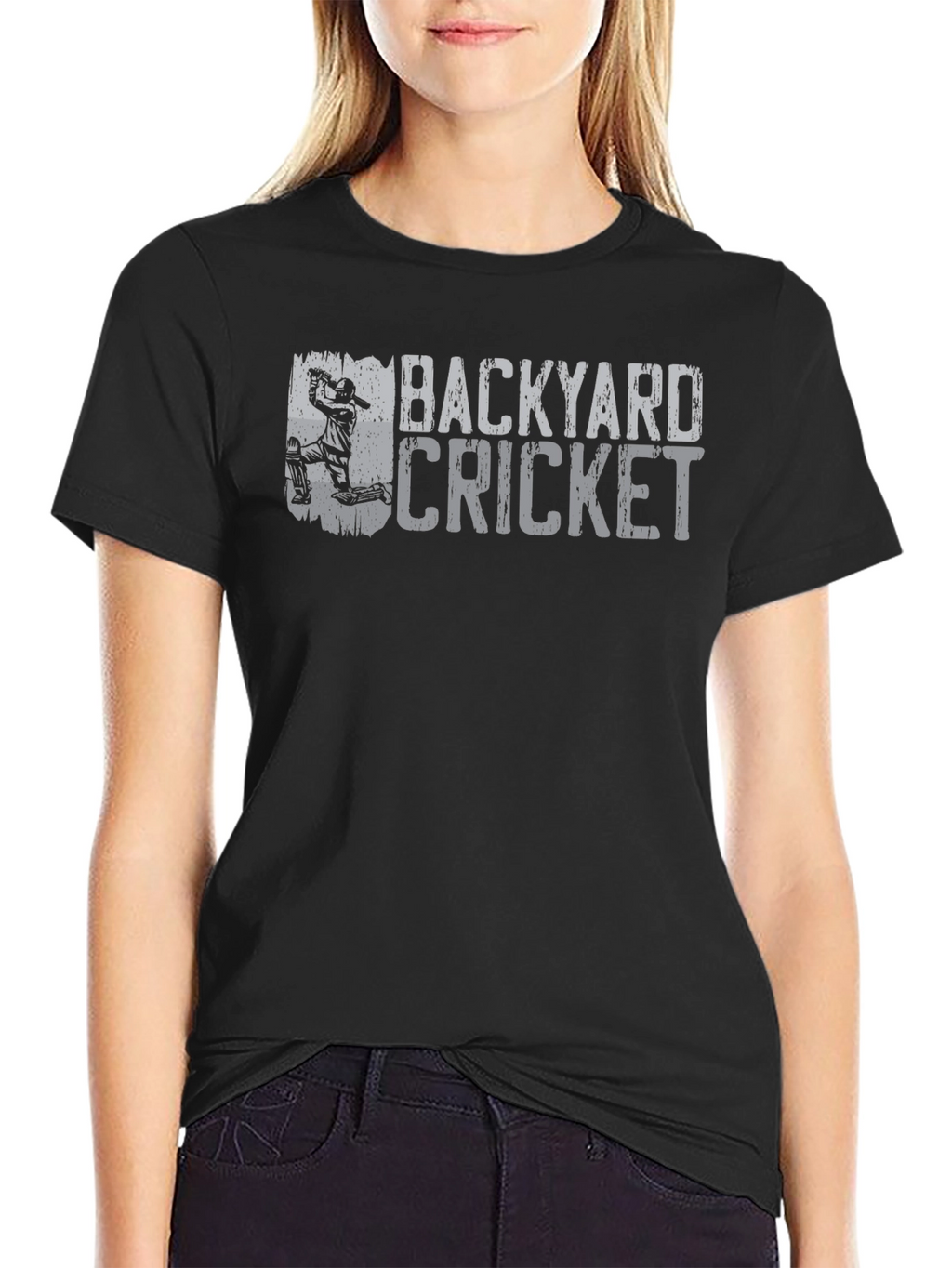 Backyard Cricket T-Shirt - Casual Sports Tee
