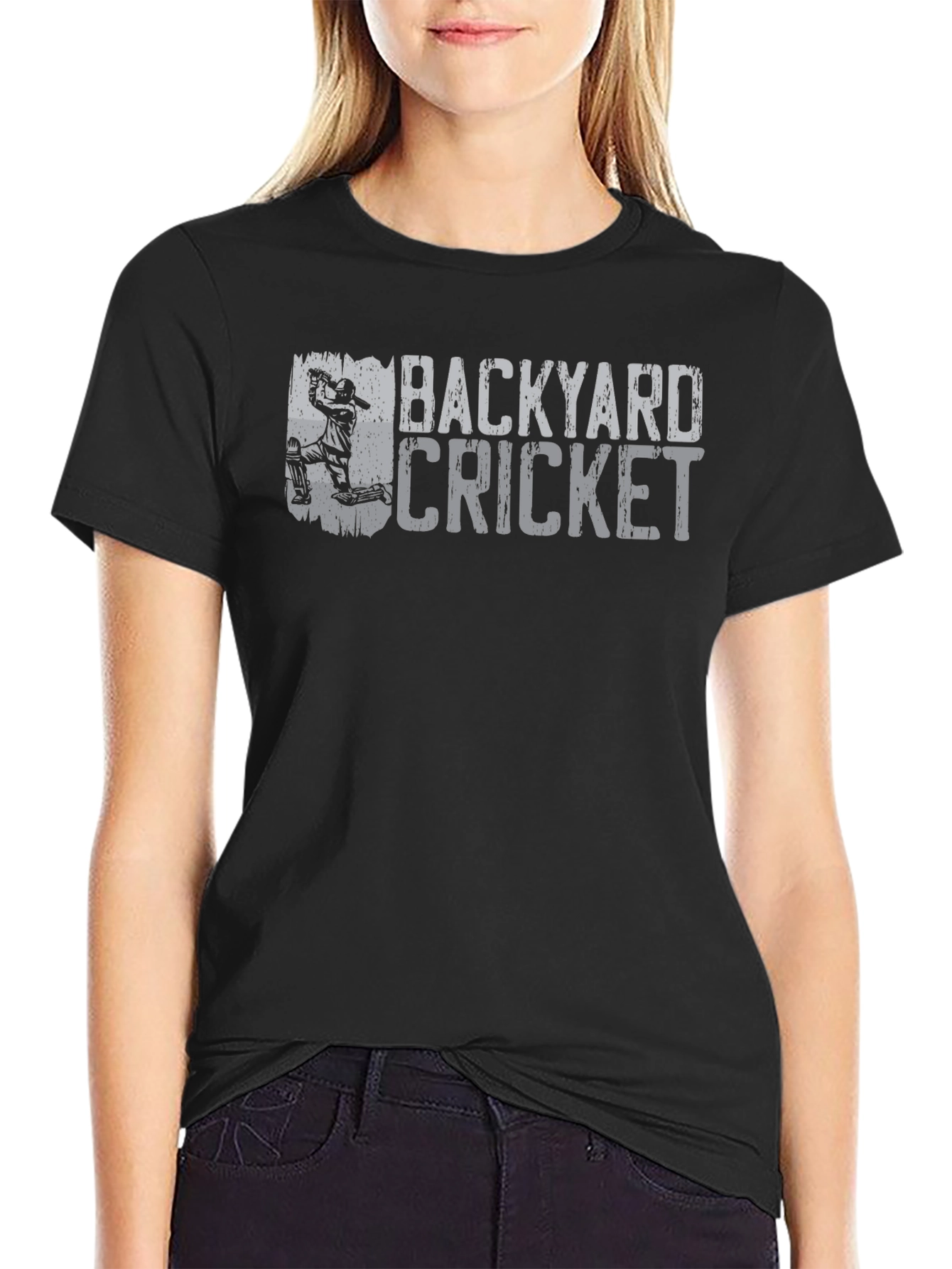 Backyard Cricket T-Shirt - Casual Sports Tee