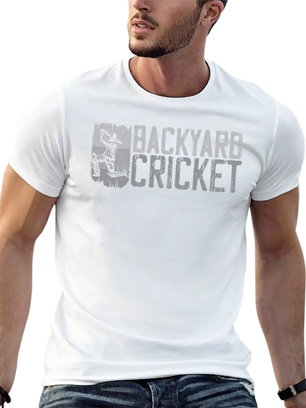 Backyard Cricket T-Shirt - Casual Sports Tee