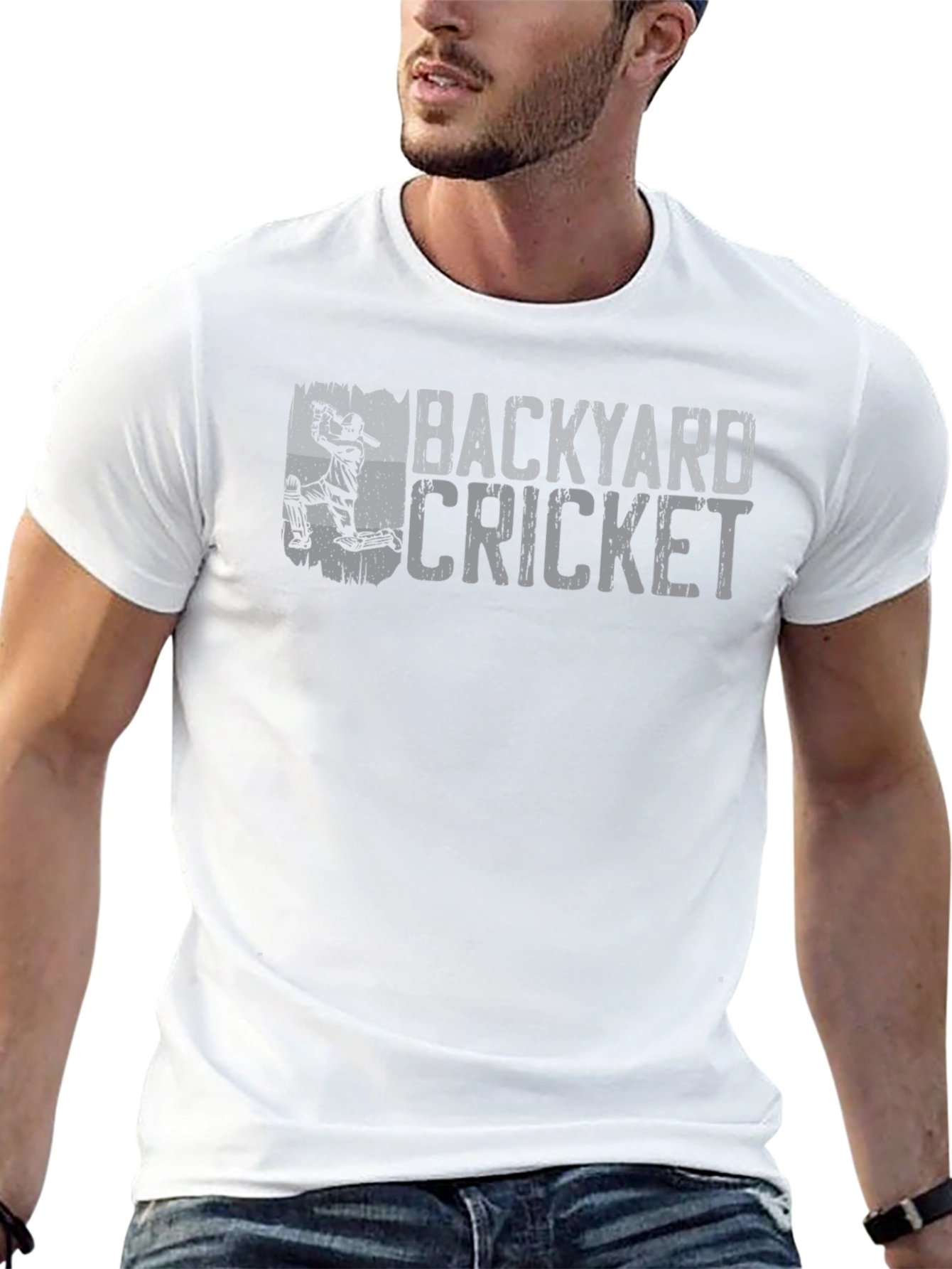 Backyard Cricket T-Shirt - Casual Sports Tee