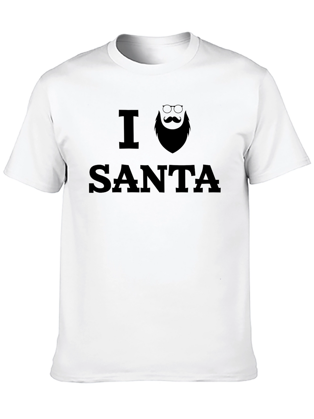 I Love Santa T-Shirt - Holiday Festive Apparel