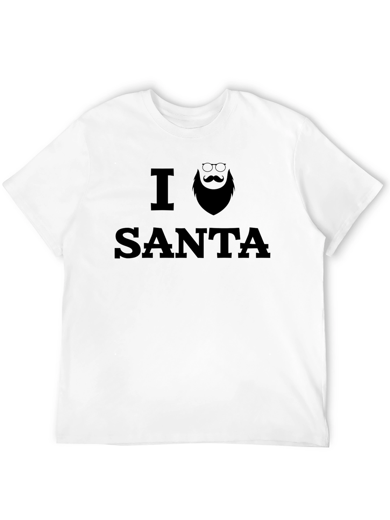 I Love Santa T-Shirt - Holiday Festive Apparel