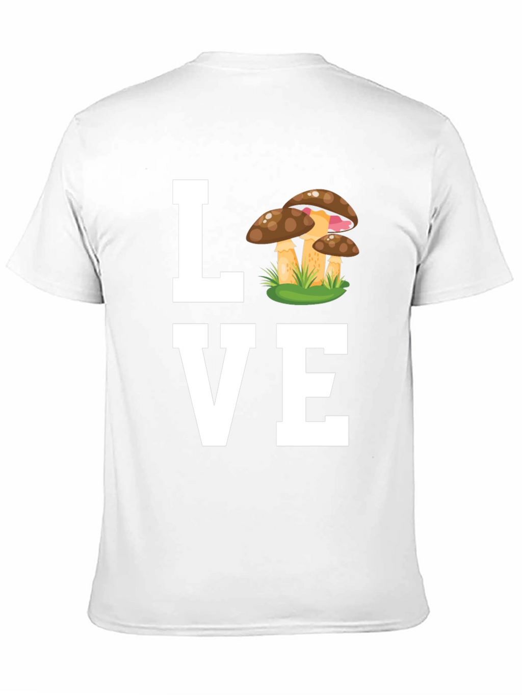Mushroom Love T-Shirt - Whimsical Graphic Tee