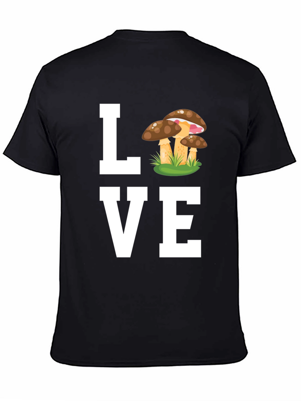 Mushroom Love T-Shirt - Whimsical Graphic Tee