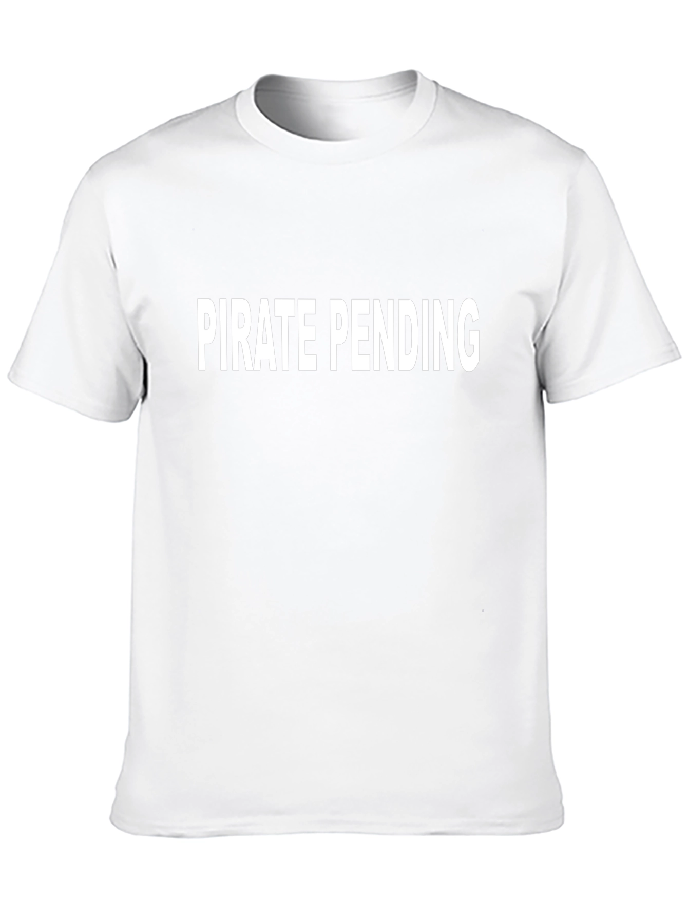 Pirate Pending Graphic T-Shirt - Black Cotton Tee