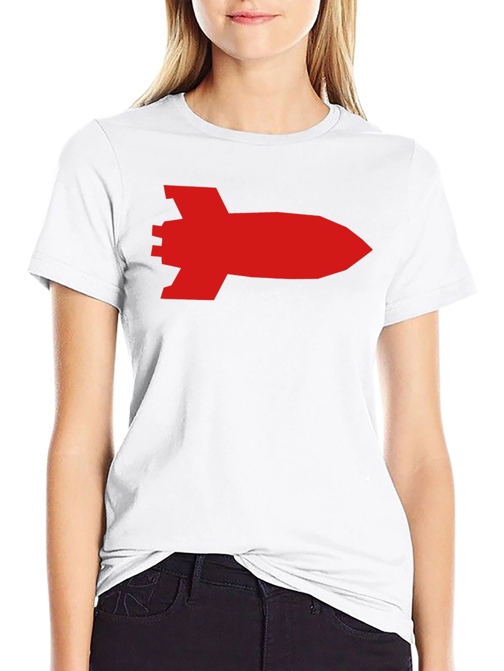 Red Rocket T-Shirt - Blast Off in Style!