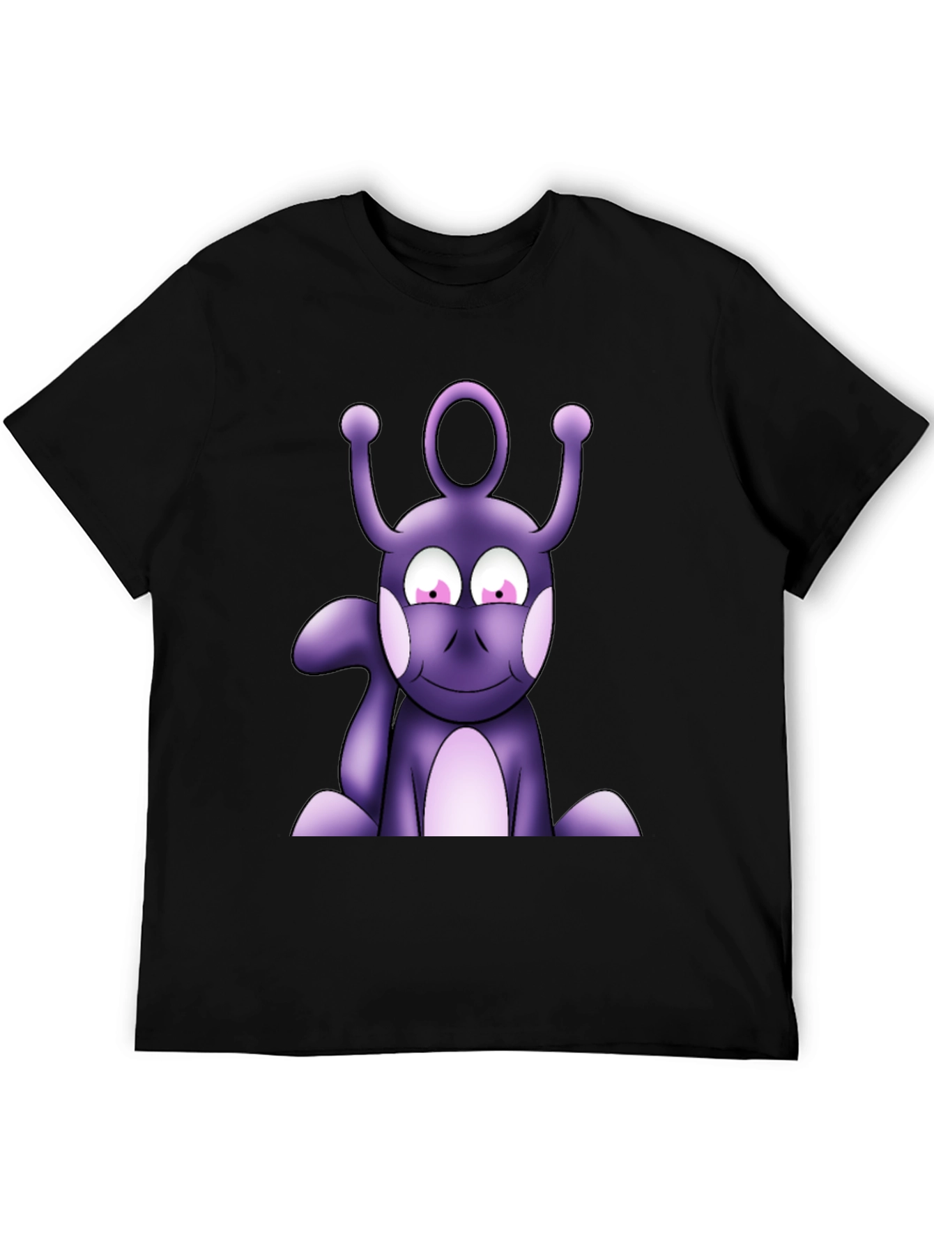 Purple Alien Graphic T-Shirt - Unique Design