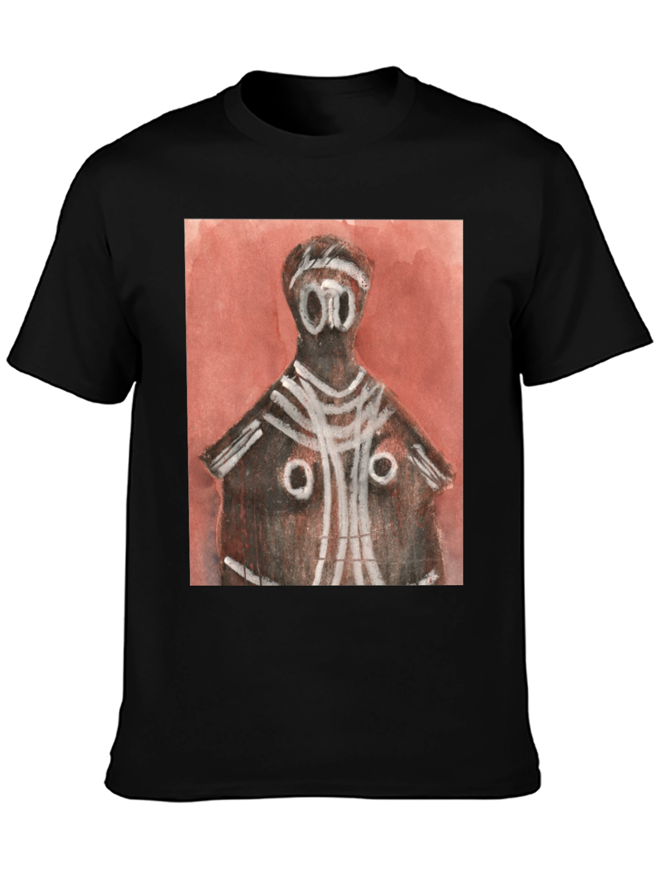 Abstract Art Graphic Tee - Modern Style