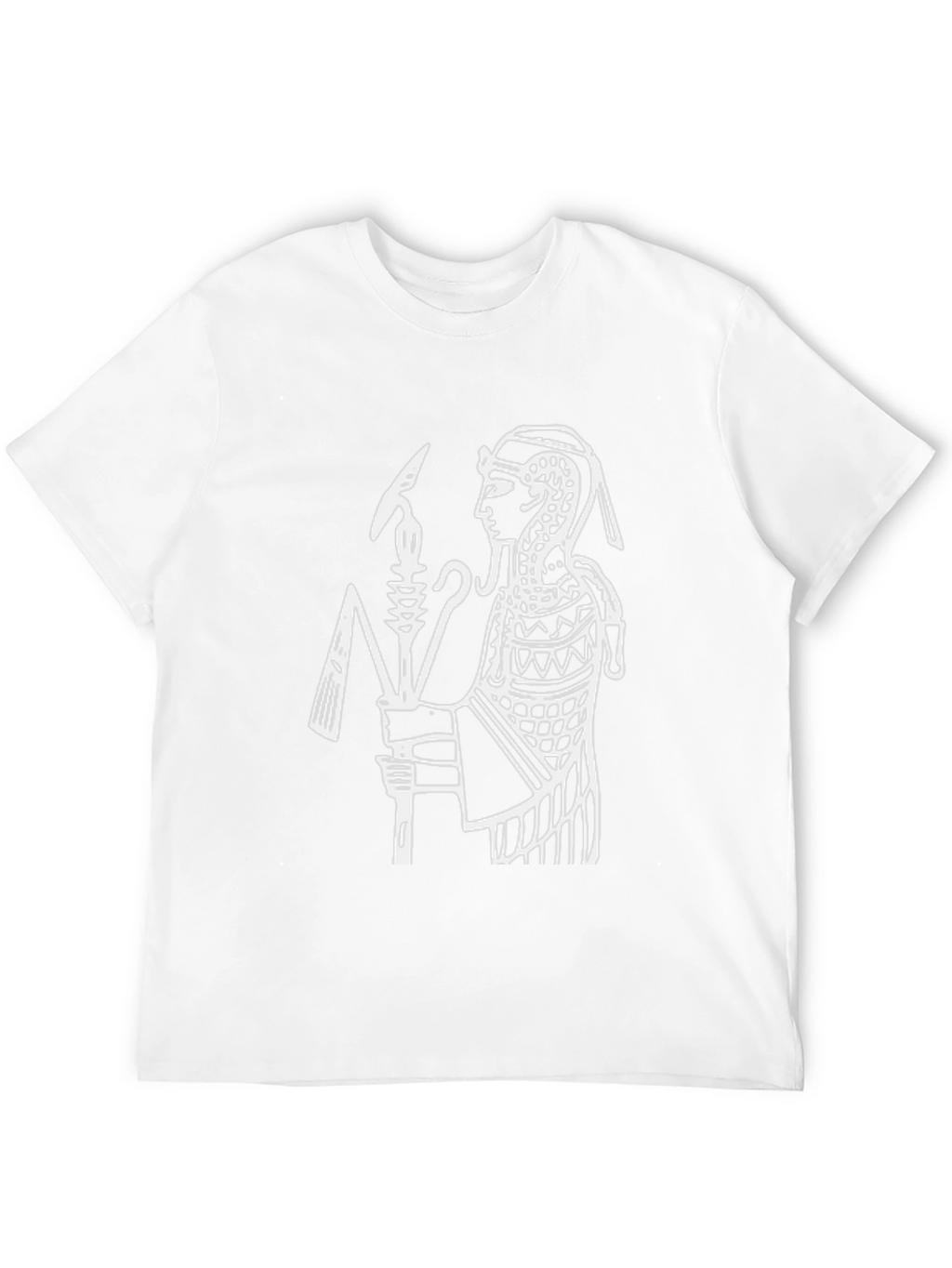 Egyptian Pharaoh Graphic T-Shirt - Black Cotton Tee