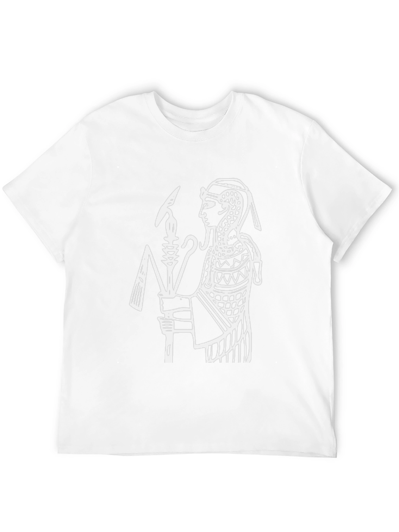Egyptian Pharaoh Graphic T-Shirt - Black Cotton Tee