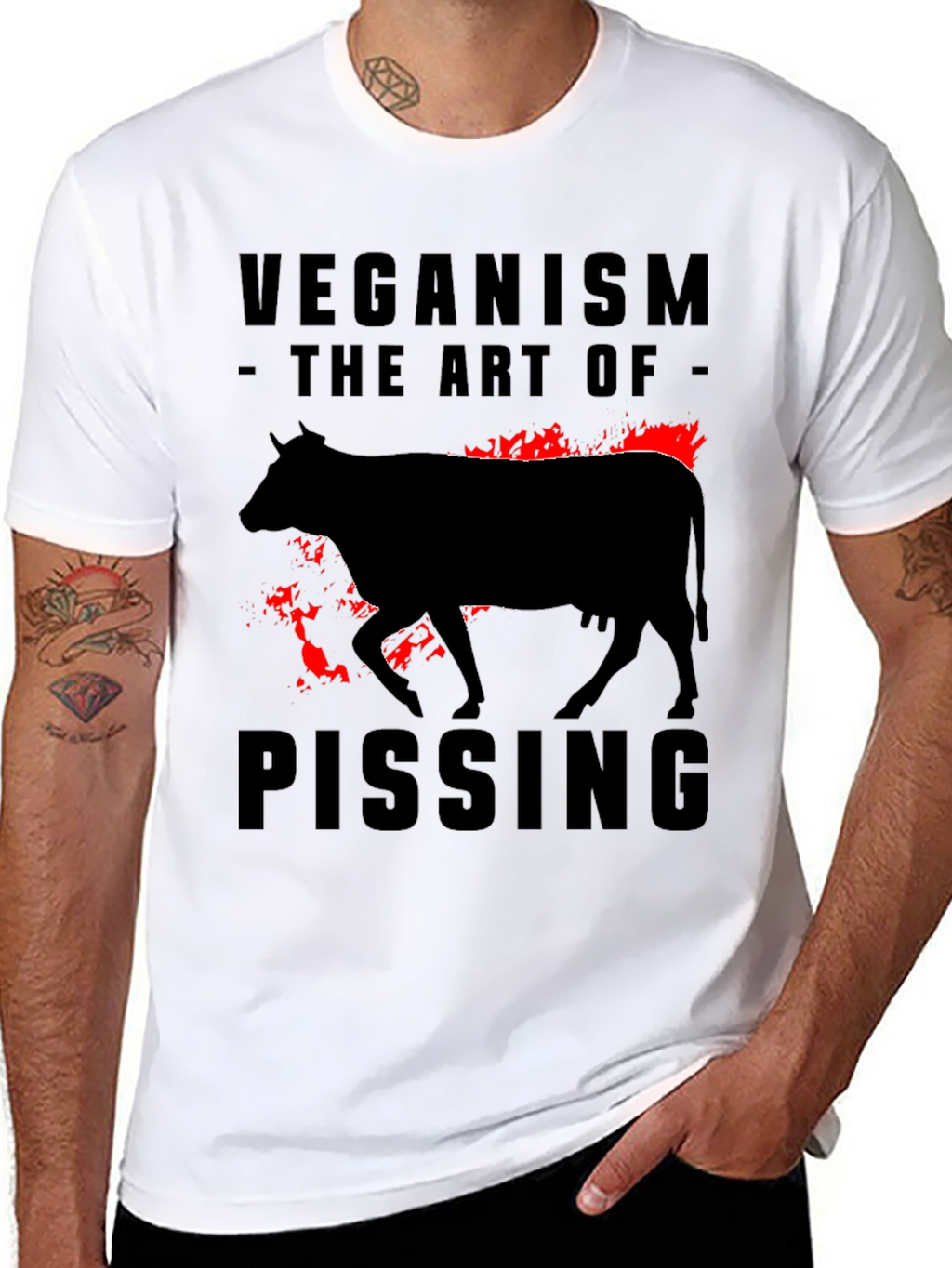 Veganism Art Of Pissing Off T-Shirt