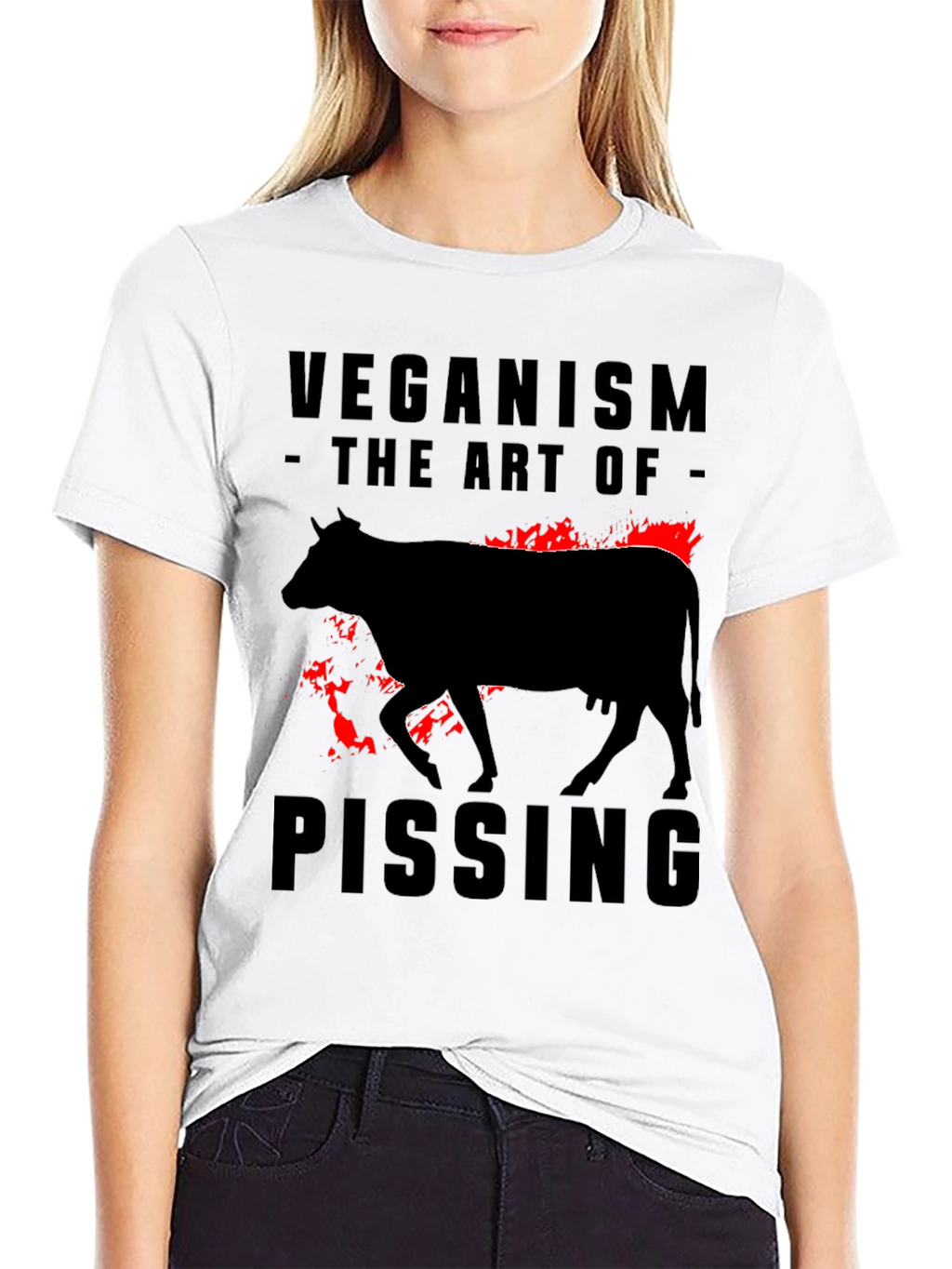Veganism Art Of Pissing Off T-Shirt