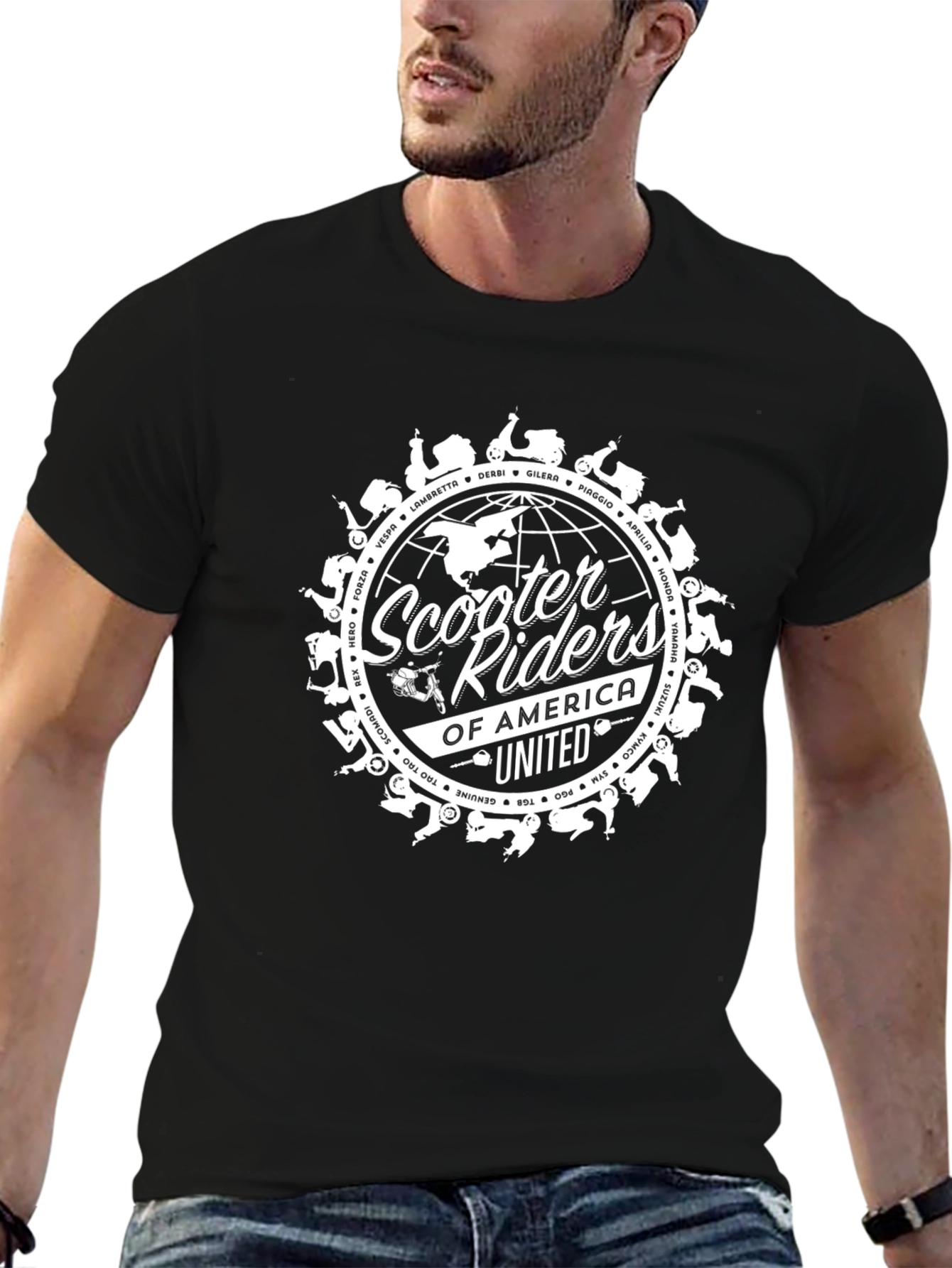 Scooter Riders of America Graphic T-Shirt