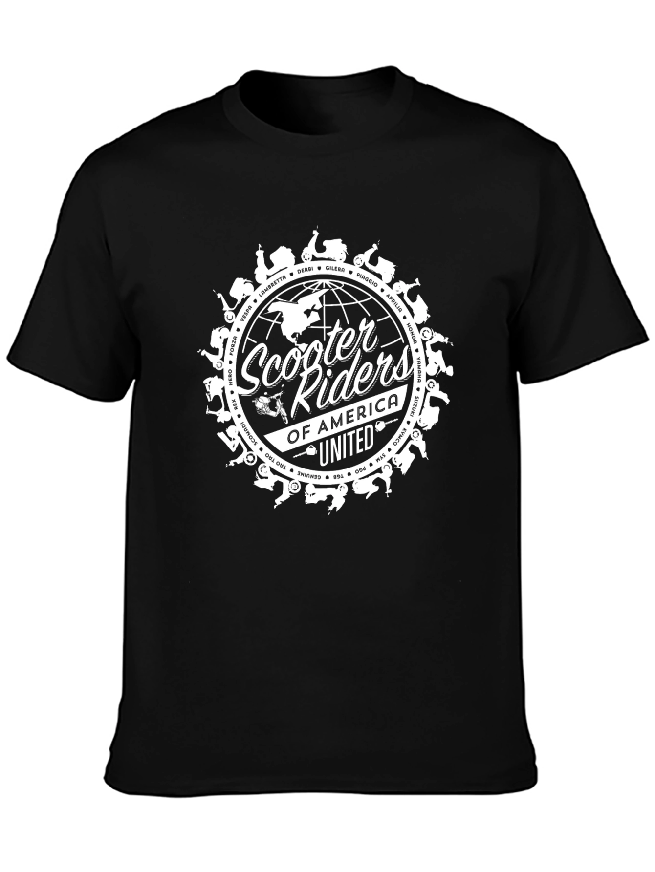 Scooter Riders of America Graphic T-Shirt