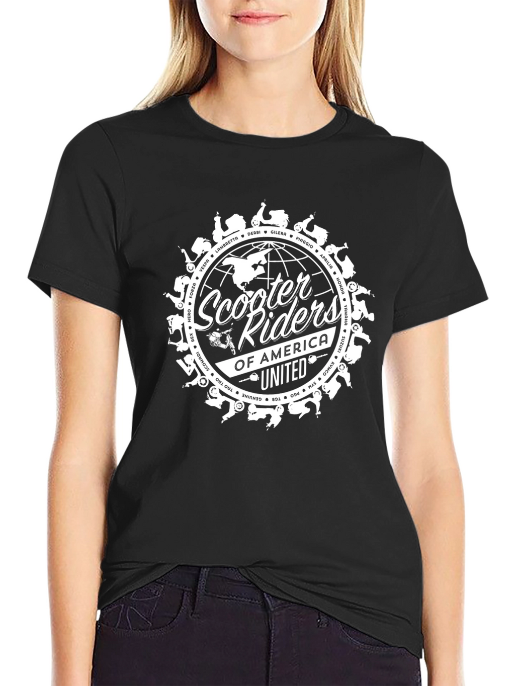Scooter Riders of America Graphic T-Shirt