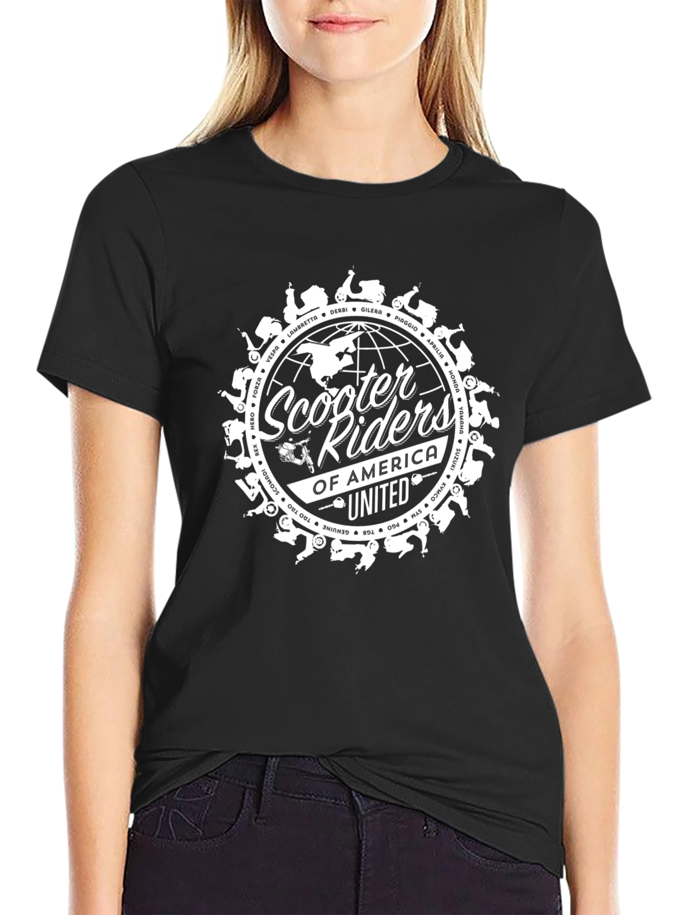 Scooter Riders of America Graphic T-Shirt