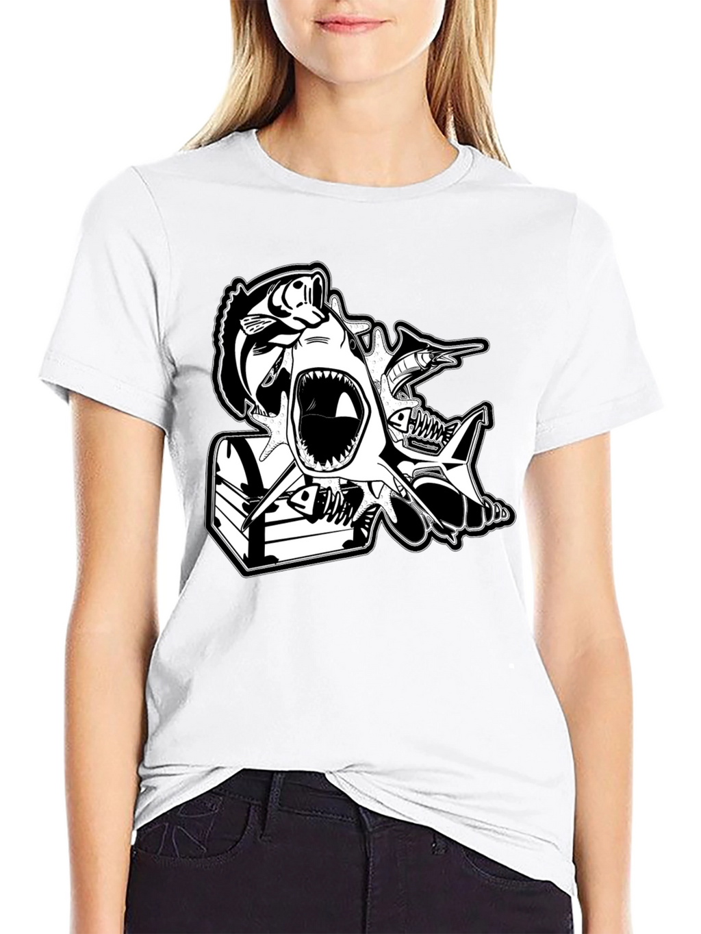 Shark Attack Tee