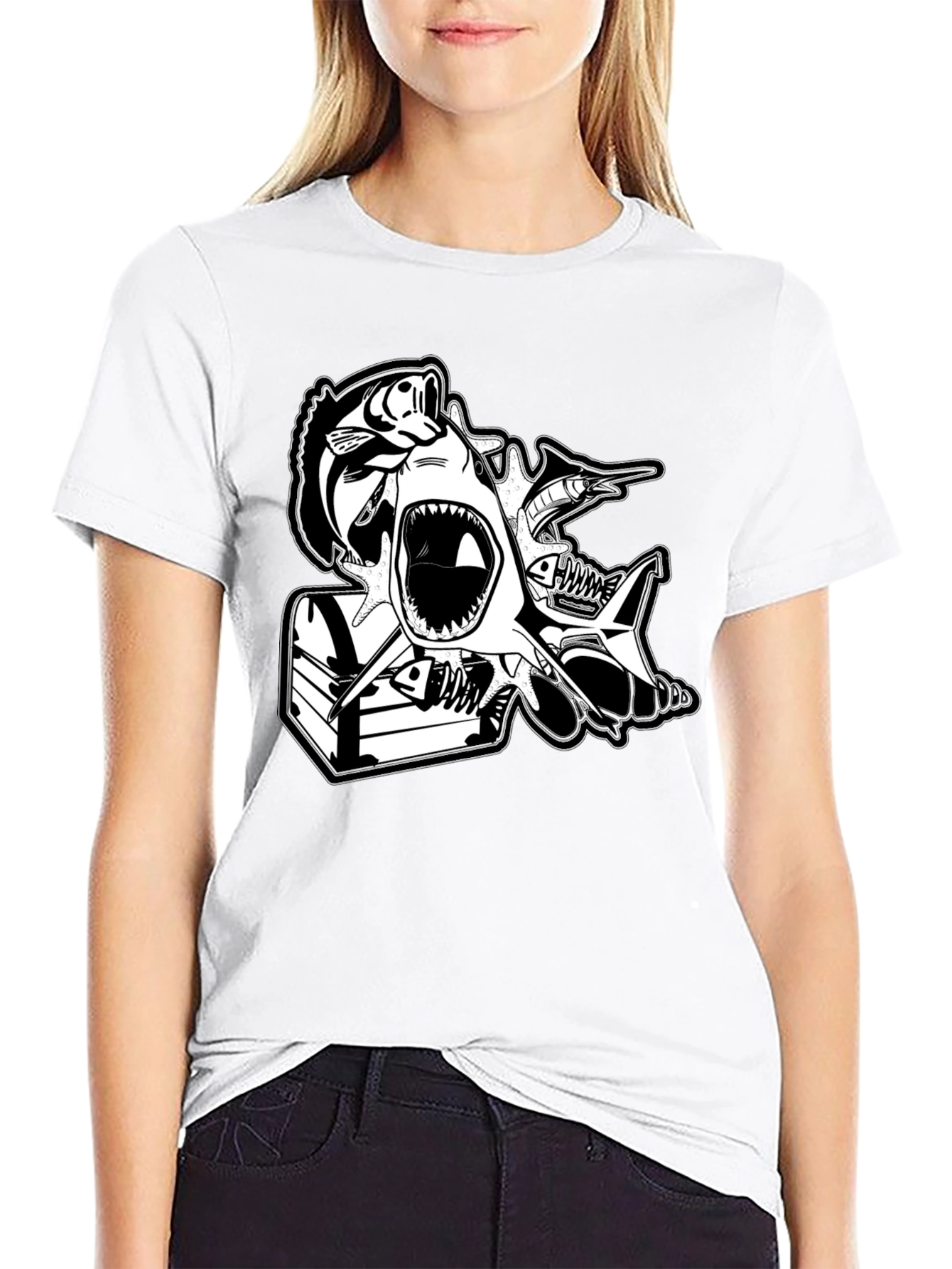Shark Attack Tee