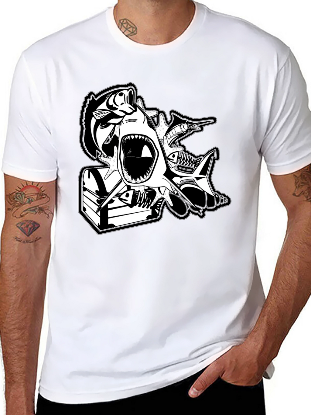 Shark Attack Tee