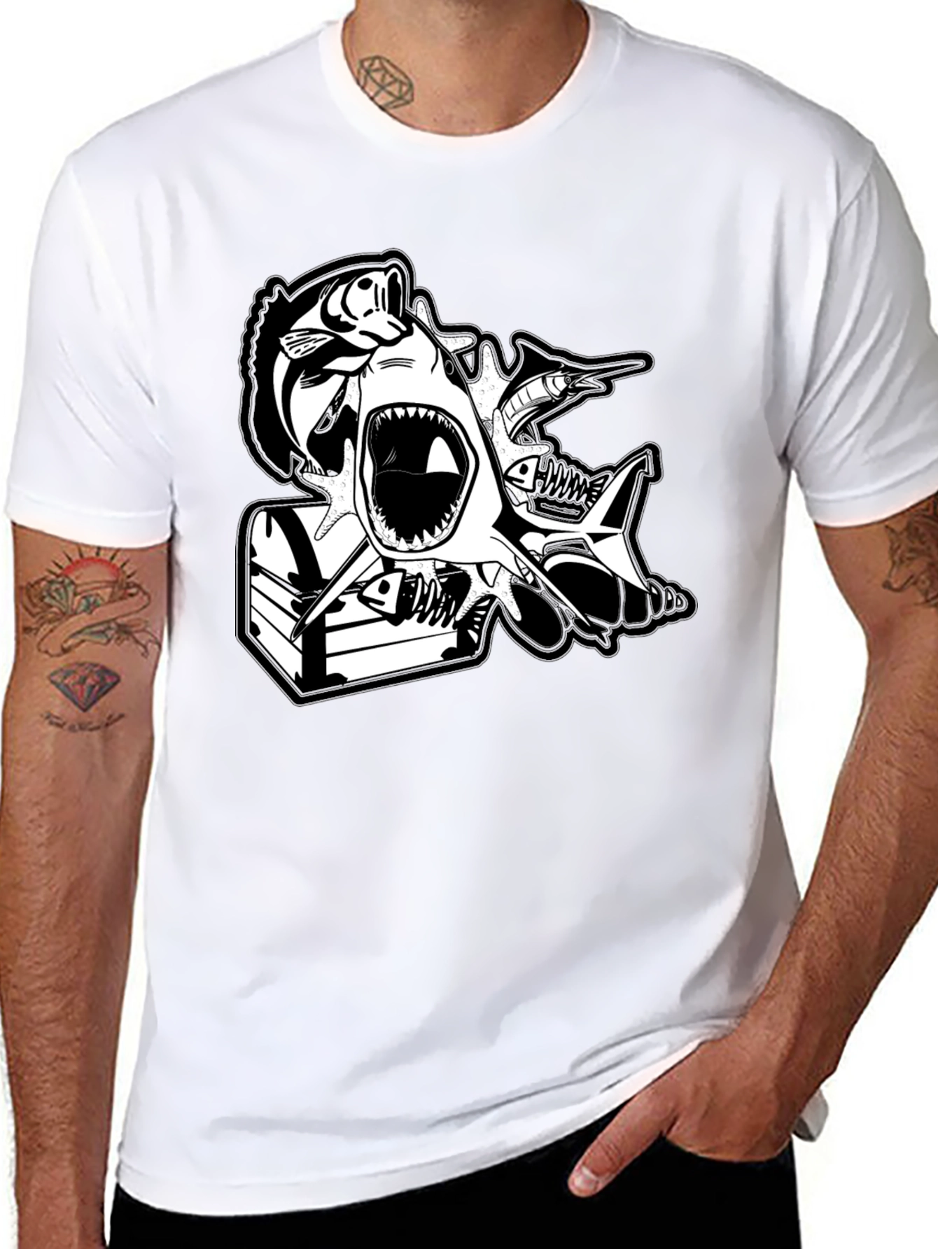 Shark Attack Tee