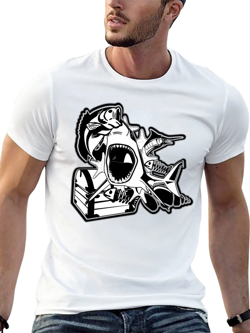 Shark Attack Tee