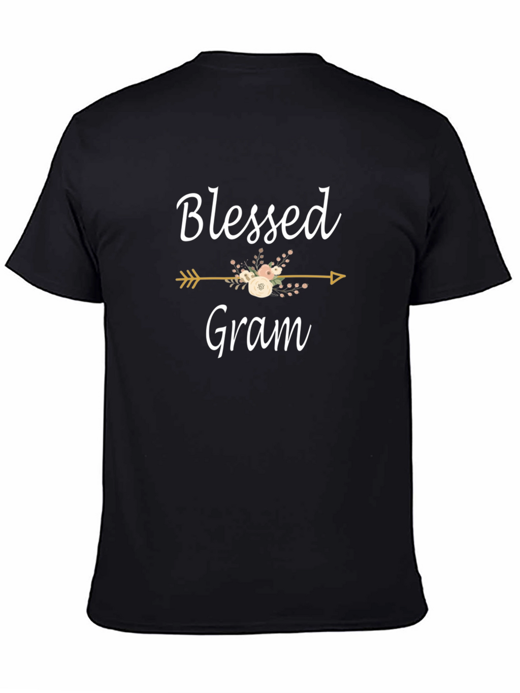 Blessed Gram Floral Arrow T-Shirt