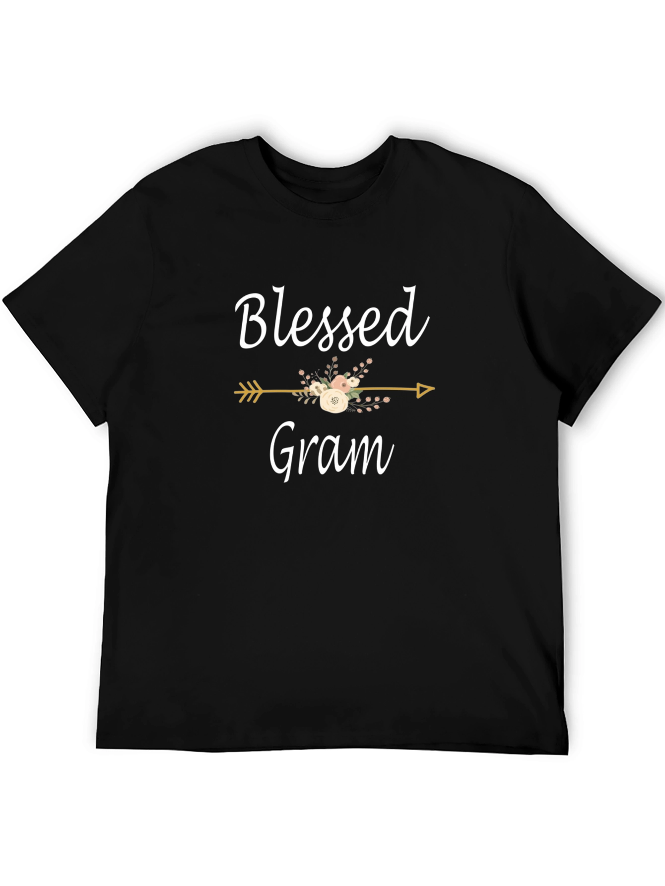 Blessed Gram Floral Arrow T-Shirt
