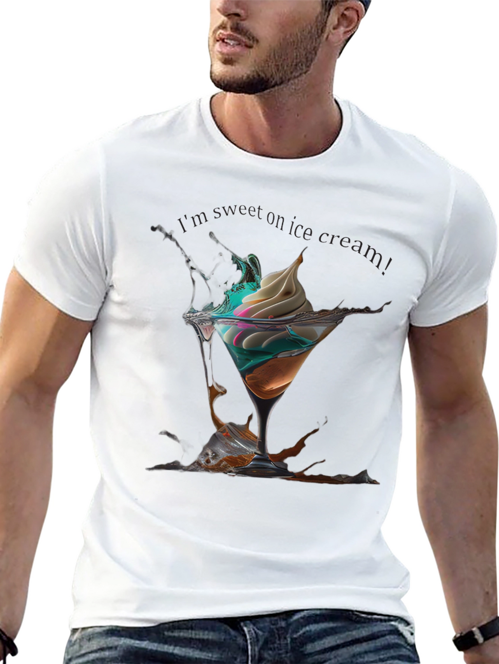 Sweet Ice Cream Graphic Tee