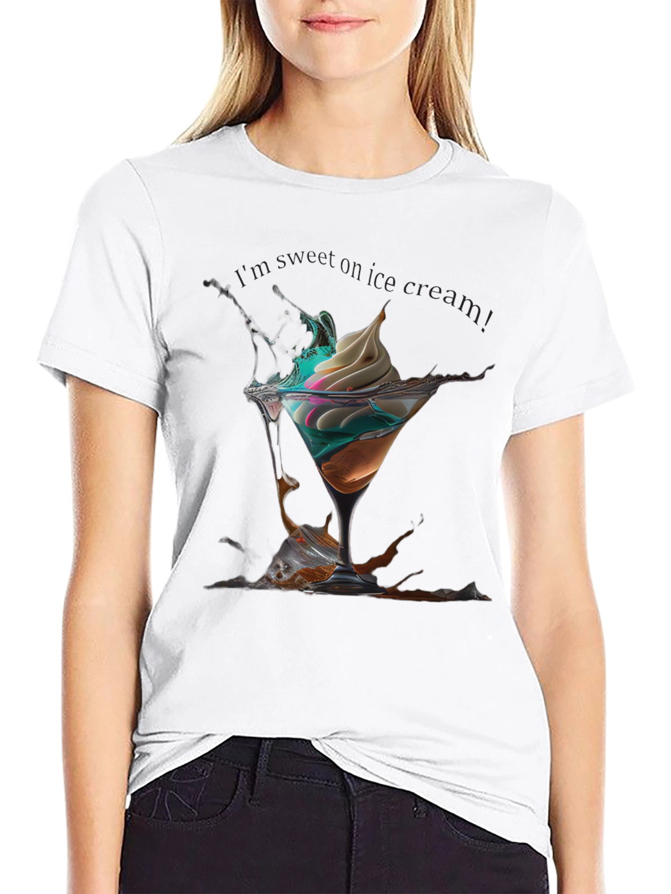 Sweet Ice Cream Graphic Tee