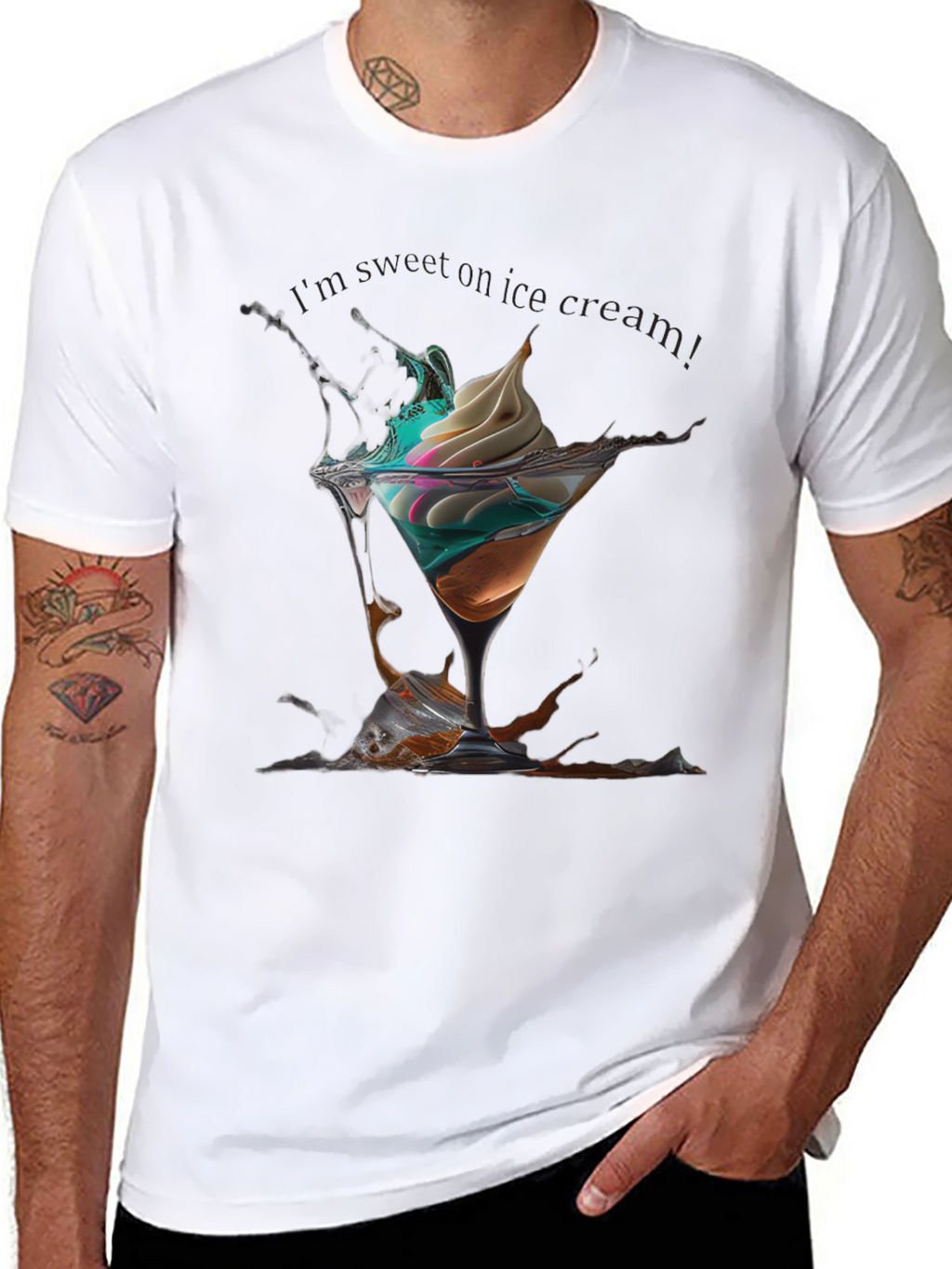 Sweet Ice Cream Graphic Tee