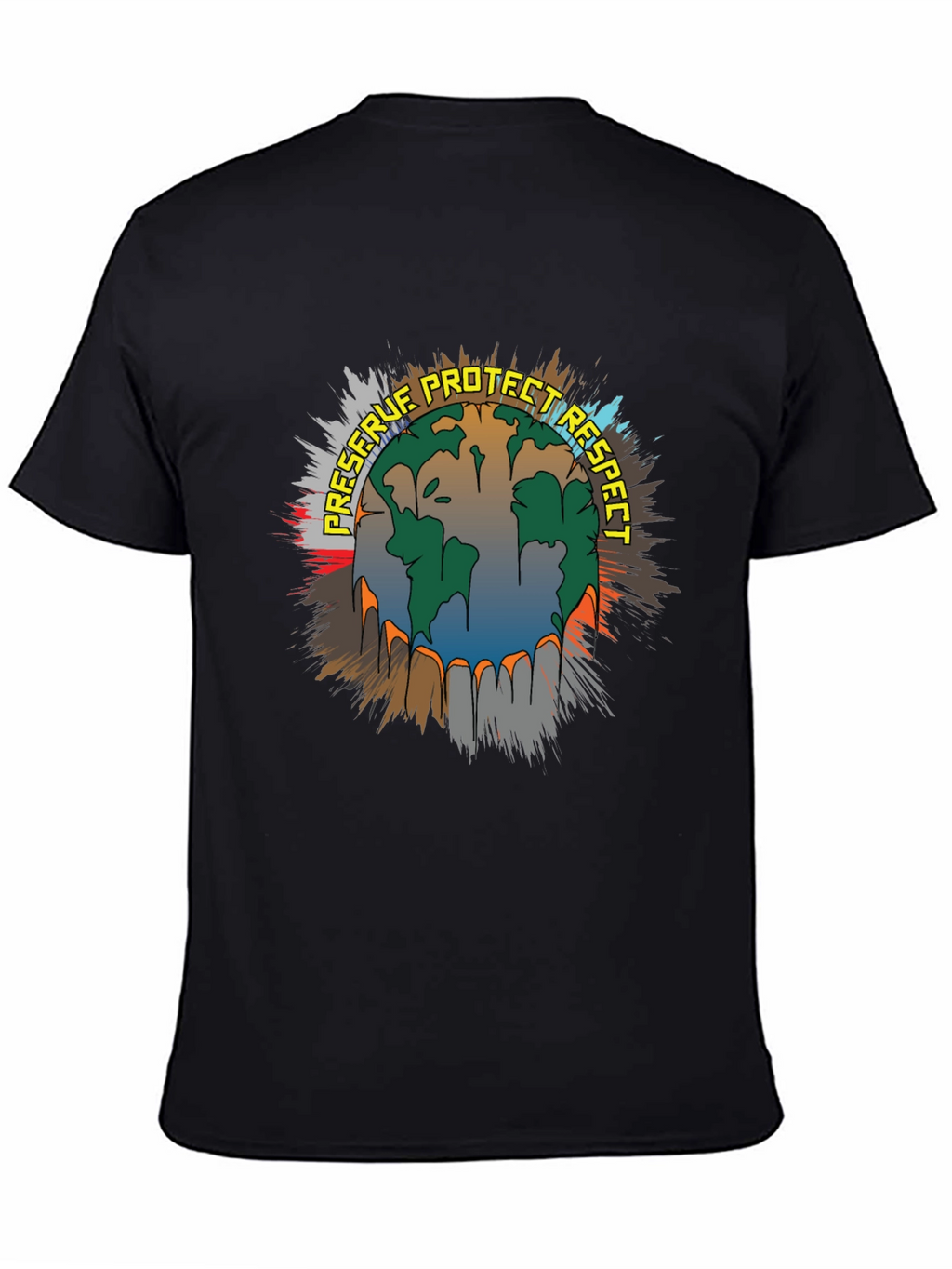 Preserve Protect Respect Earth Graphic Tee