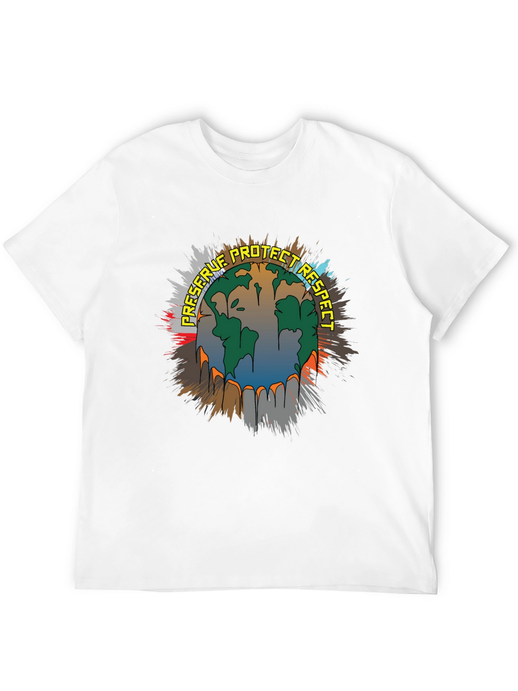 Preserve Protect Respect Earth Graphic Tee