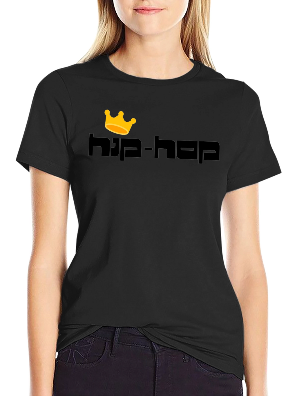 King Hip-Hop Black T-Shirt