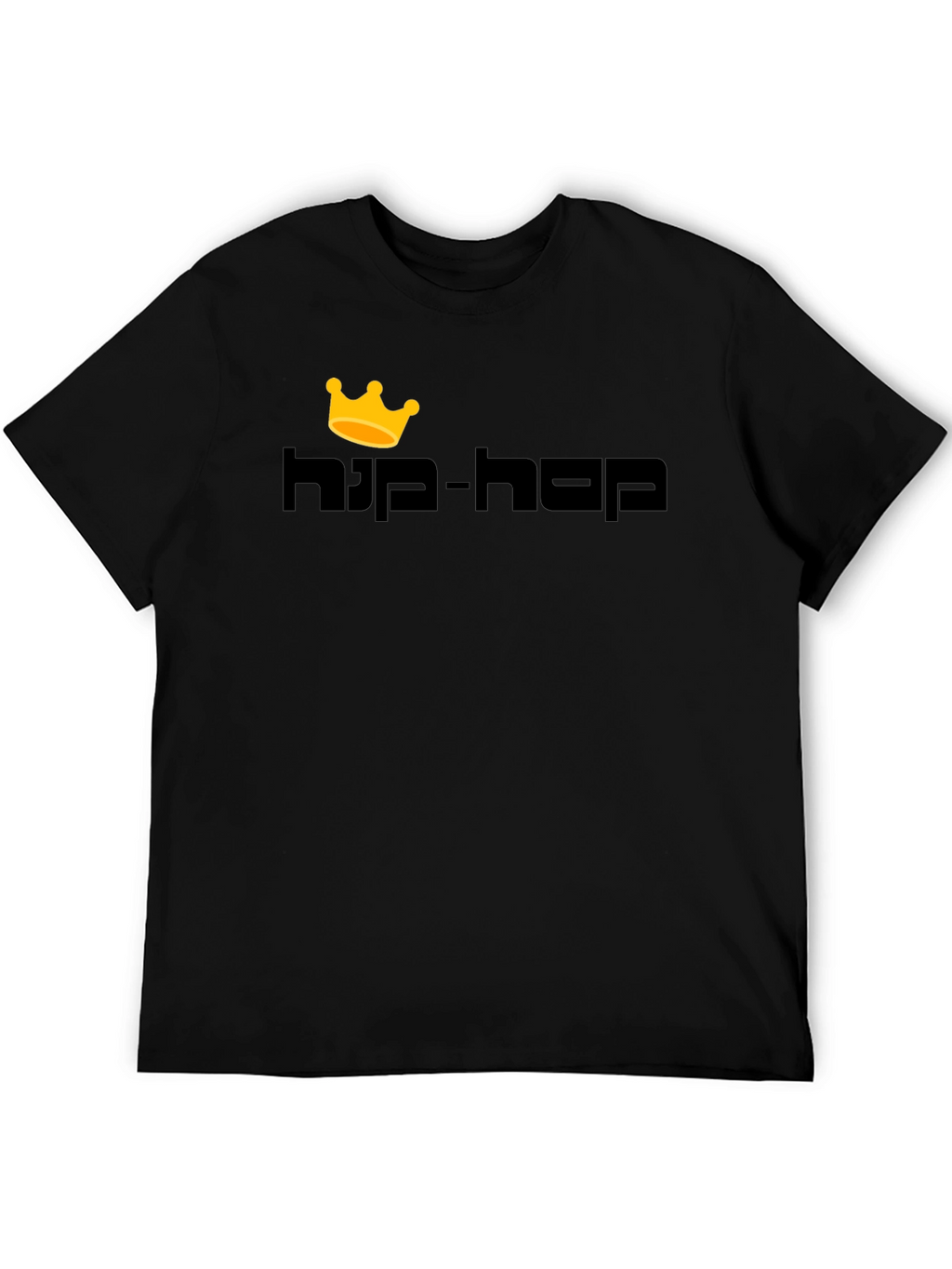 King Hip-Hop Black T-Shirt