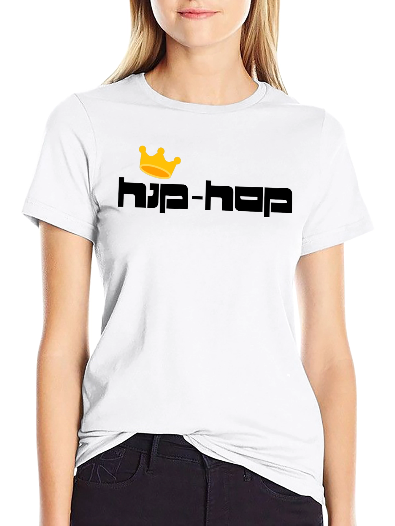 King Hip-Hop Black T-Shirt